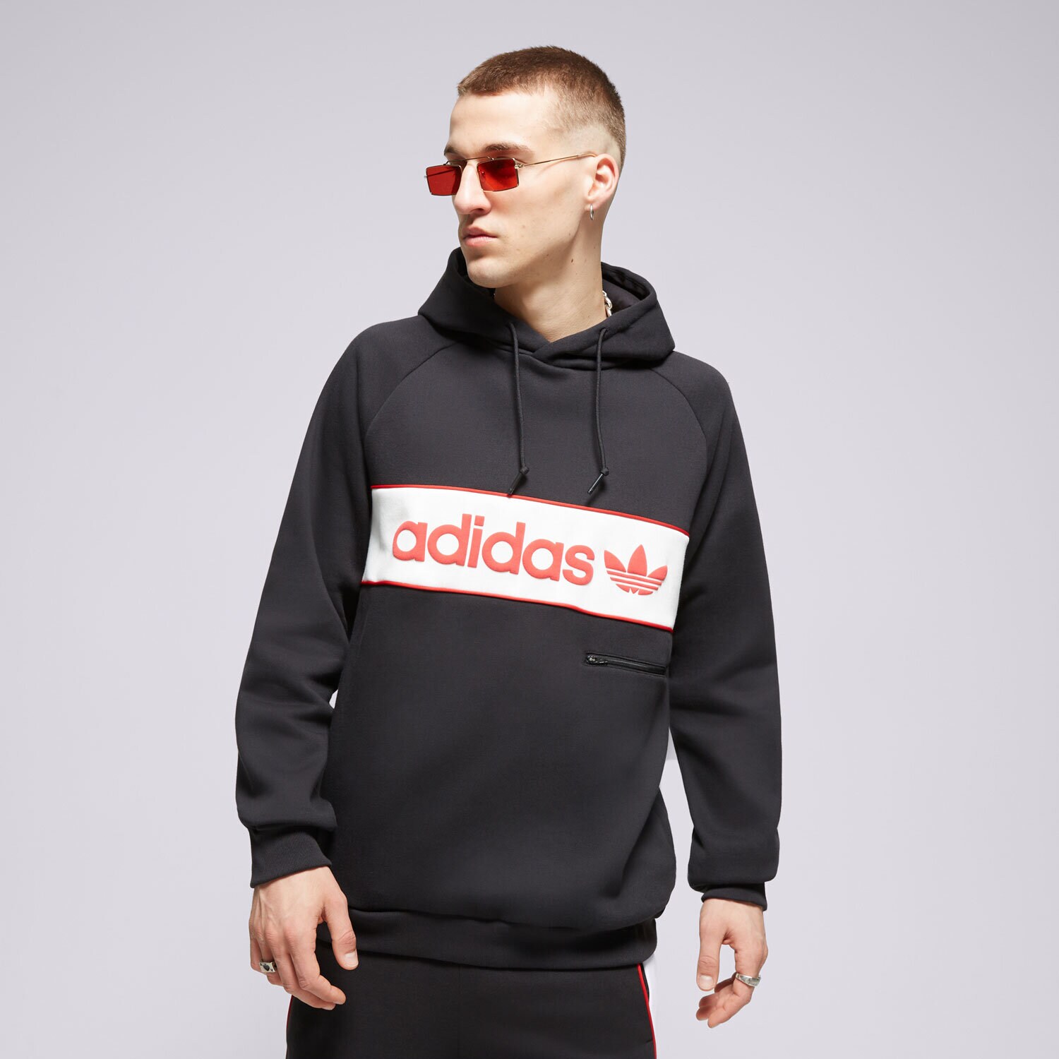 Herren ADIDAS HOODIE NY HOODIE IS5733 Schwarz