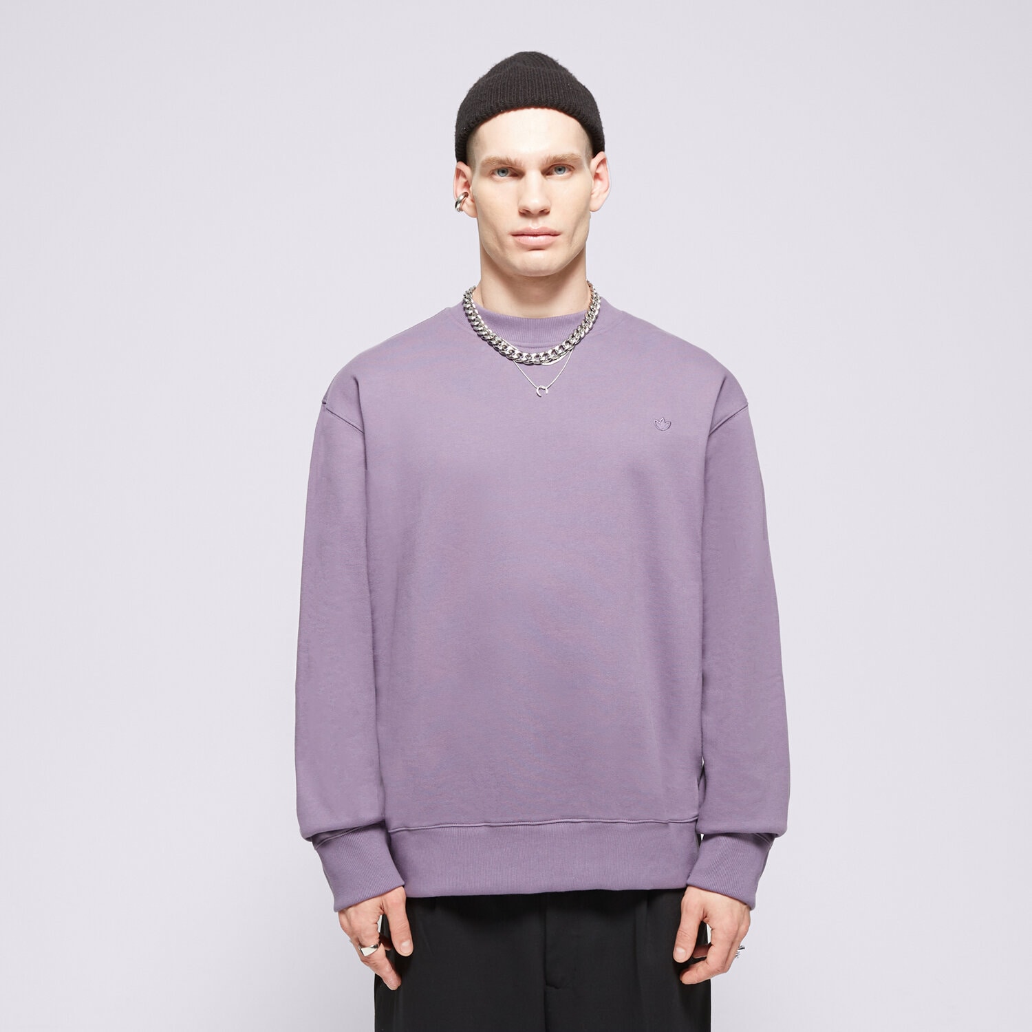 Herren ADIDAS SWEATSHIRT C CREW FT IR7918 Violet