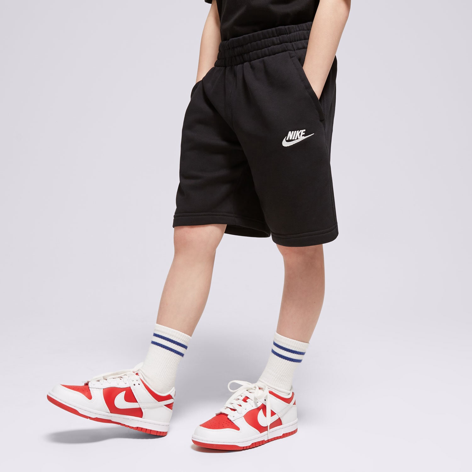 Kinder NIKE SHORTS SPORTSWEAR CLUB FLEECE BOY FD3015-010 Schwarz