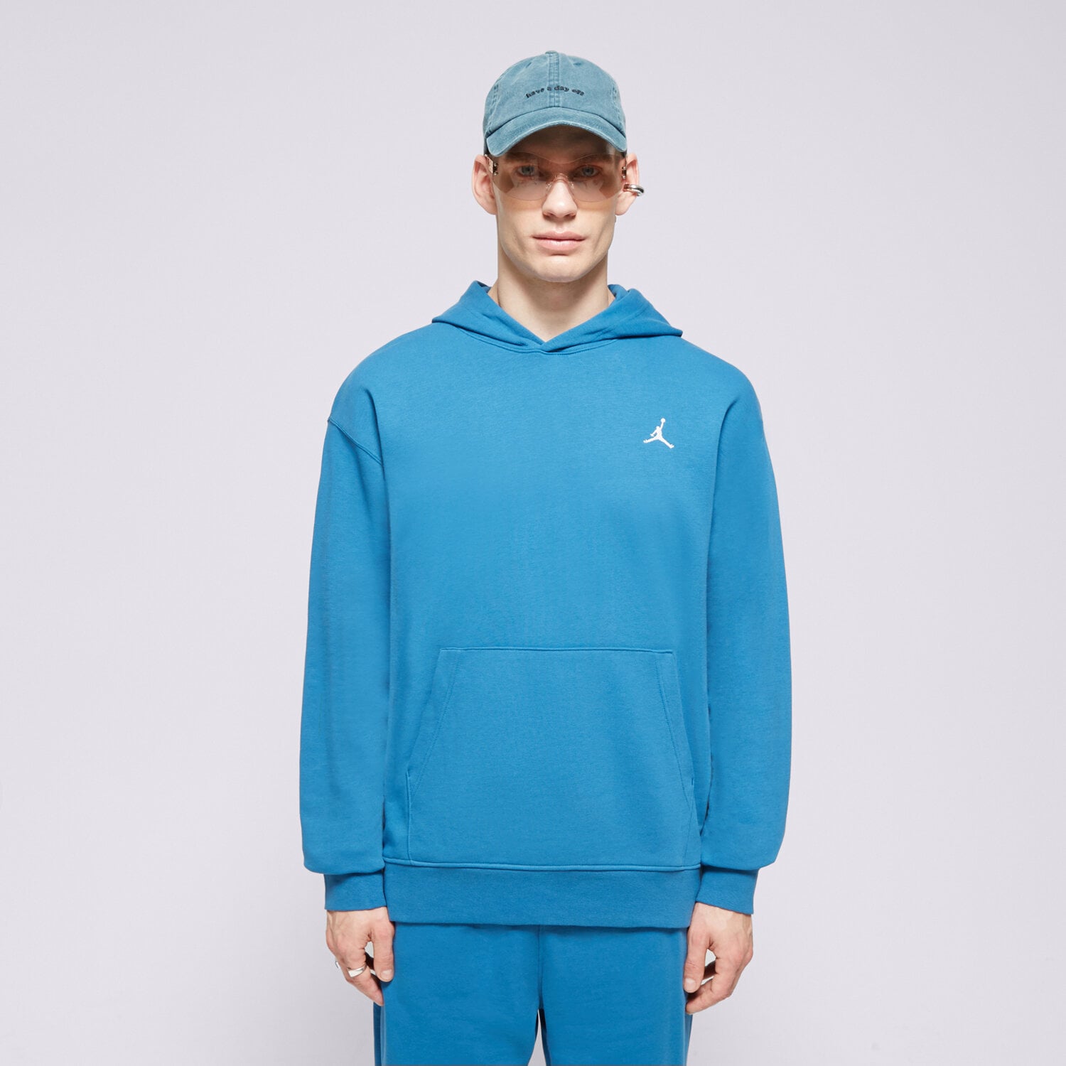 Herren HOODIE M JORDAN ESS FLC PO LB FQ3678-457 Blau