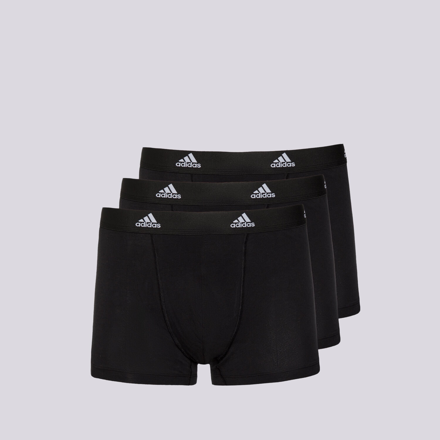 Herren Unterwäsche ADIDAS BOXERSHORTS TRUNK (3PK) 4A1M02-000 Schwarz