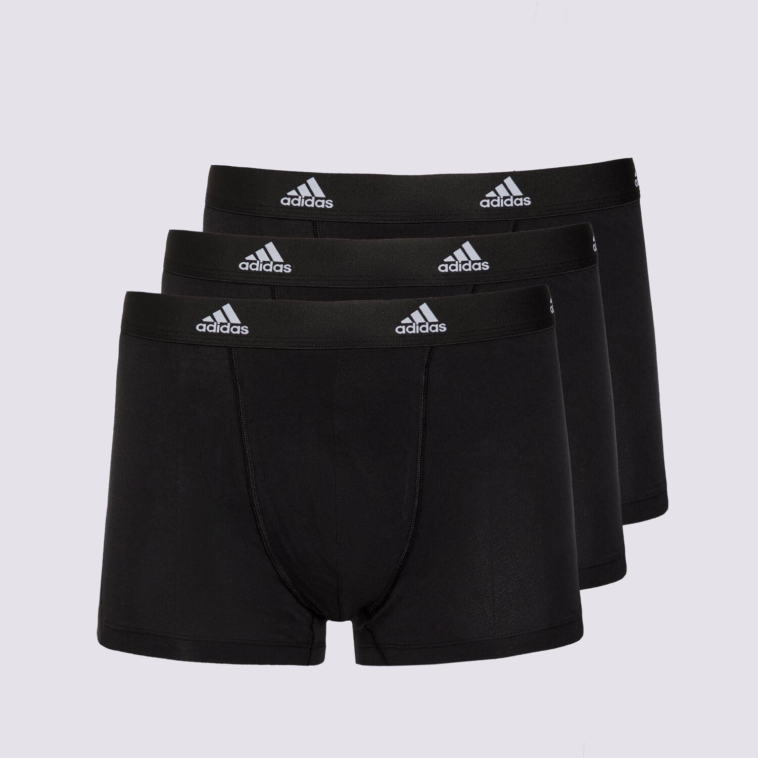 Herren Unterwäsche ADIDAS BOXERSHORTS TRUNK (3PK) 4A1M02-000 Schwarz