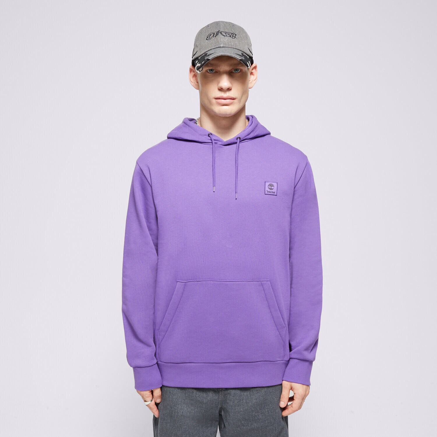 Herren TIMBERLAND HOODIE WOVEN BADGE TB0A5RD2EJ91 Violet