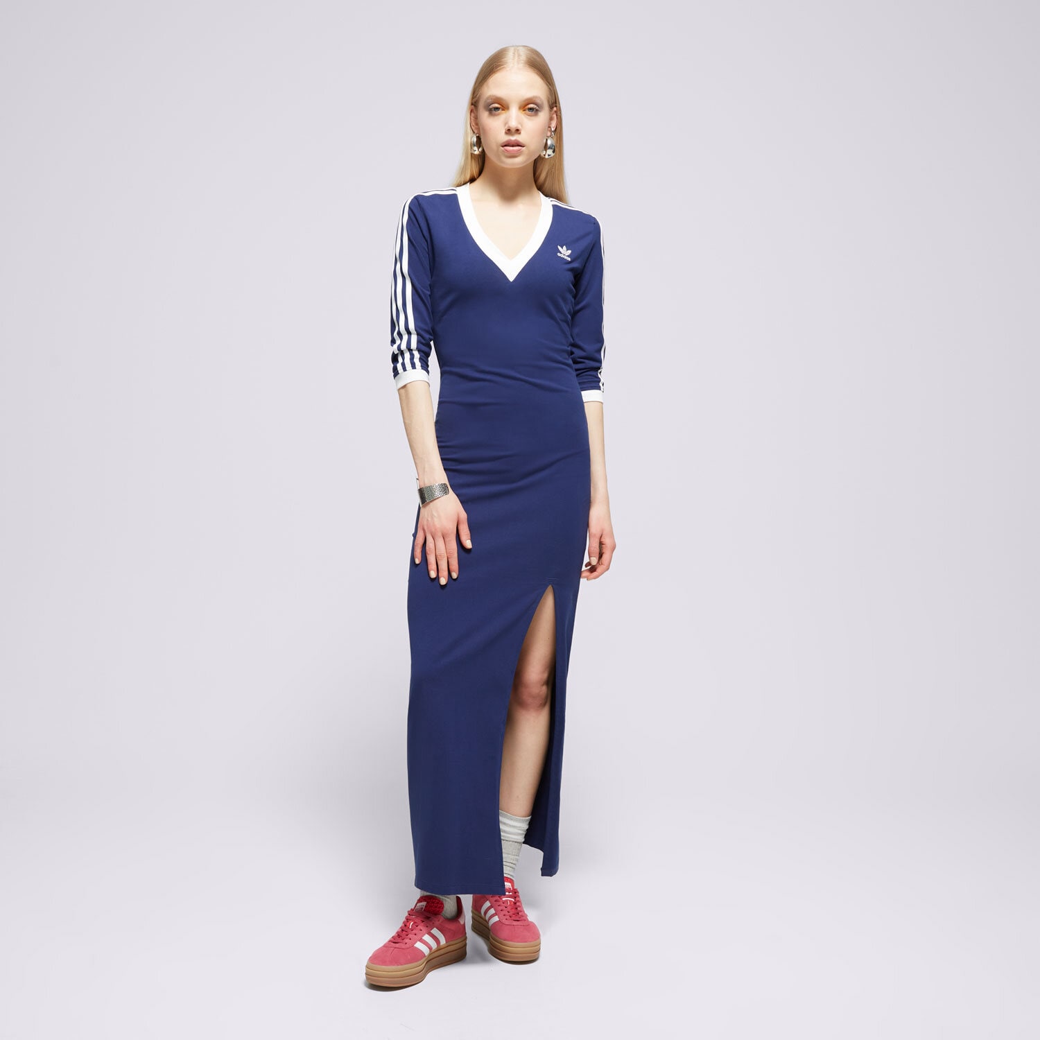 ADIDAS KLEID MAXI TRAININGSANZUGS V Dunkelblau IP2987 Sizeer