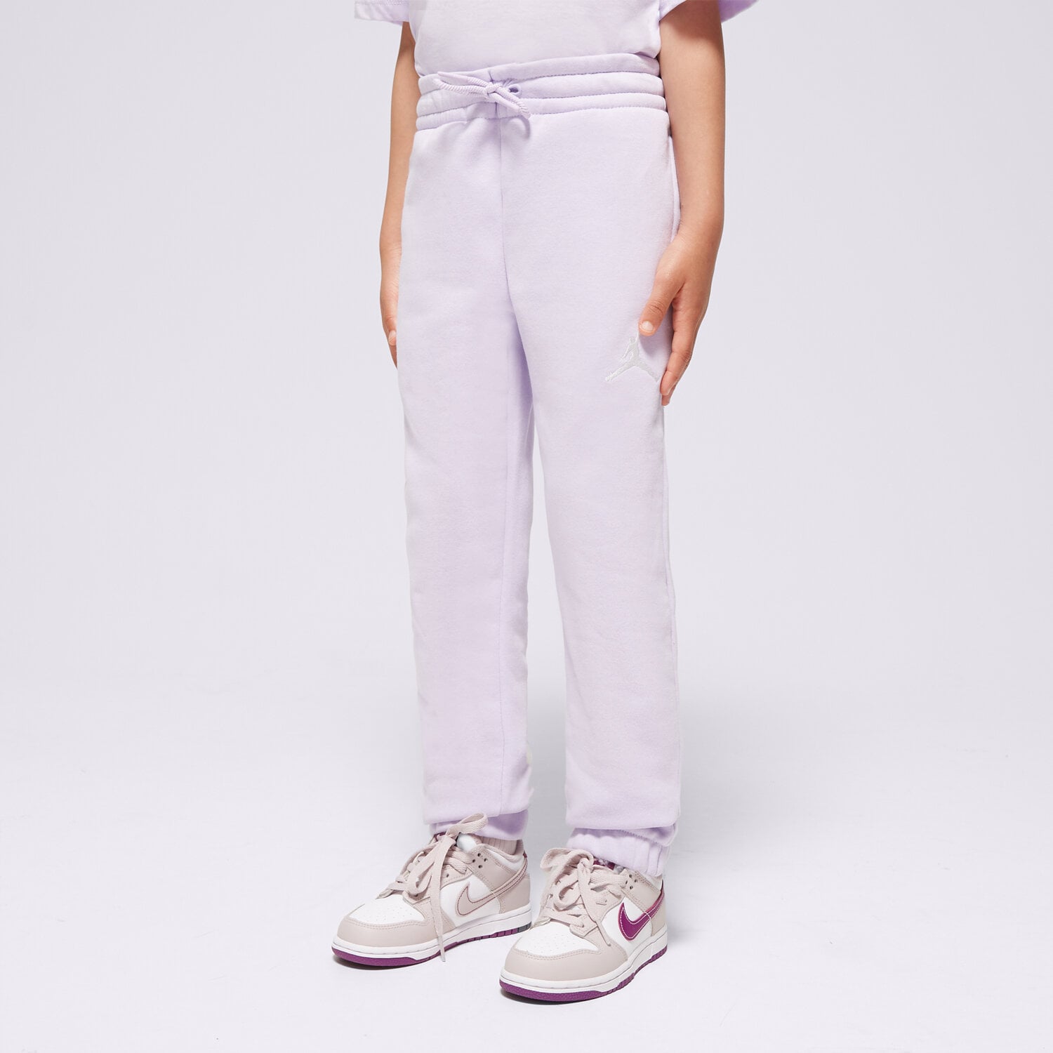 Kinder Hosen JORDAN HOSE ICON PLAY FLC PANT GIRL 45C696-P36 Violet