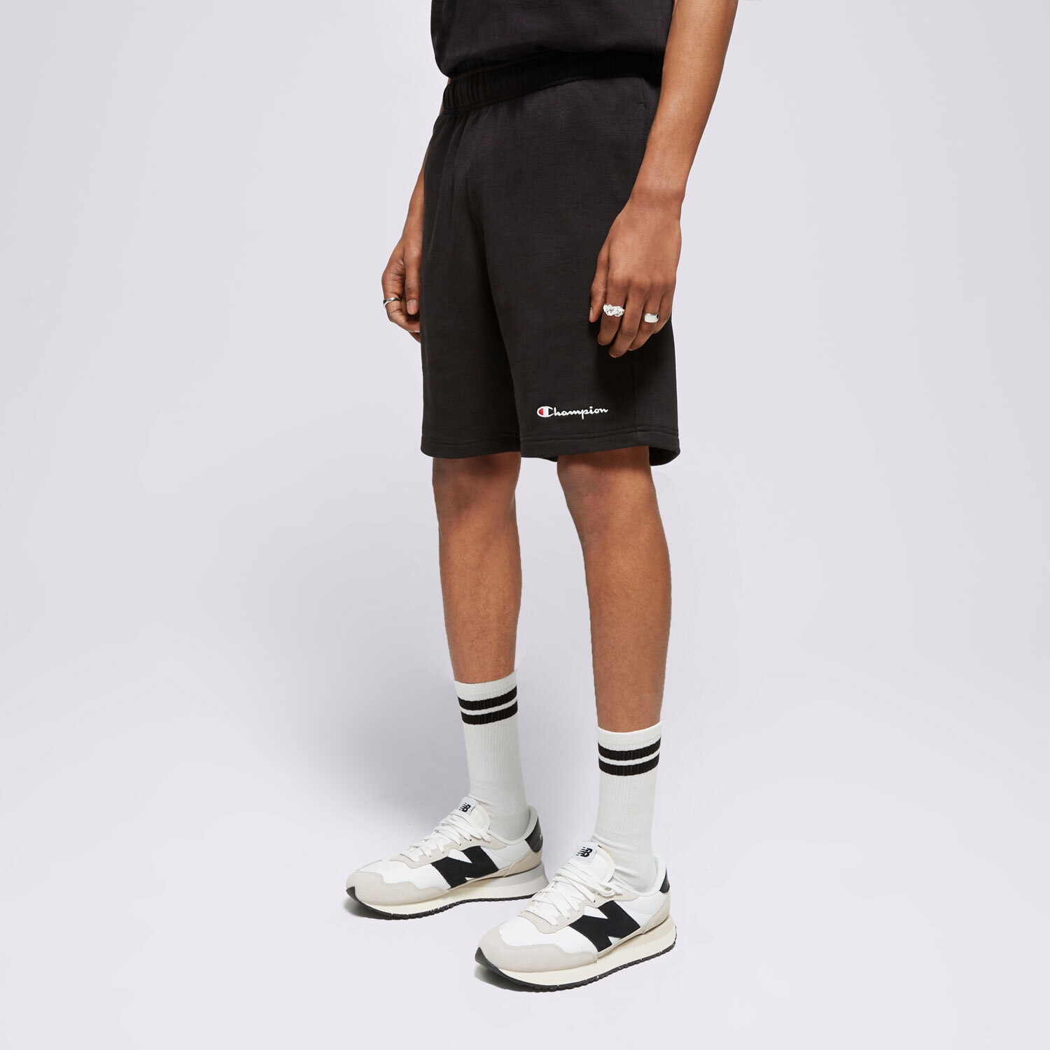 Herren Shorts CHAMPION SHORTS BERMUDA 219906KK001 Schwarz