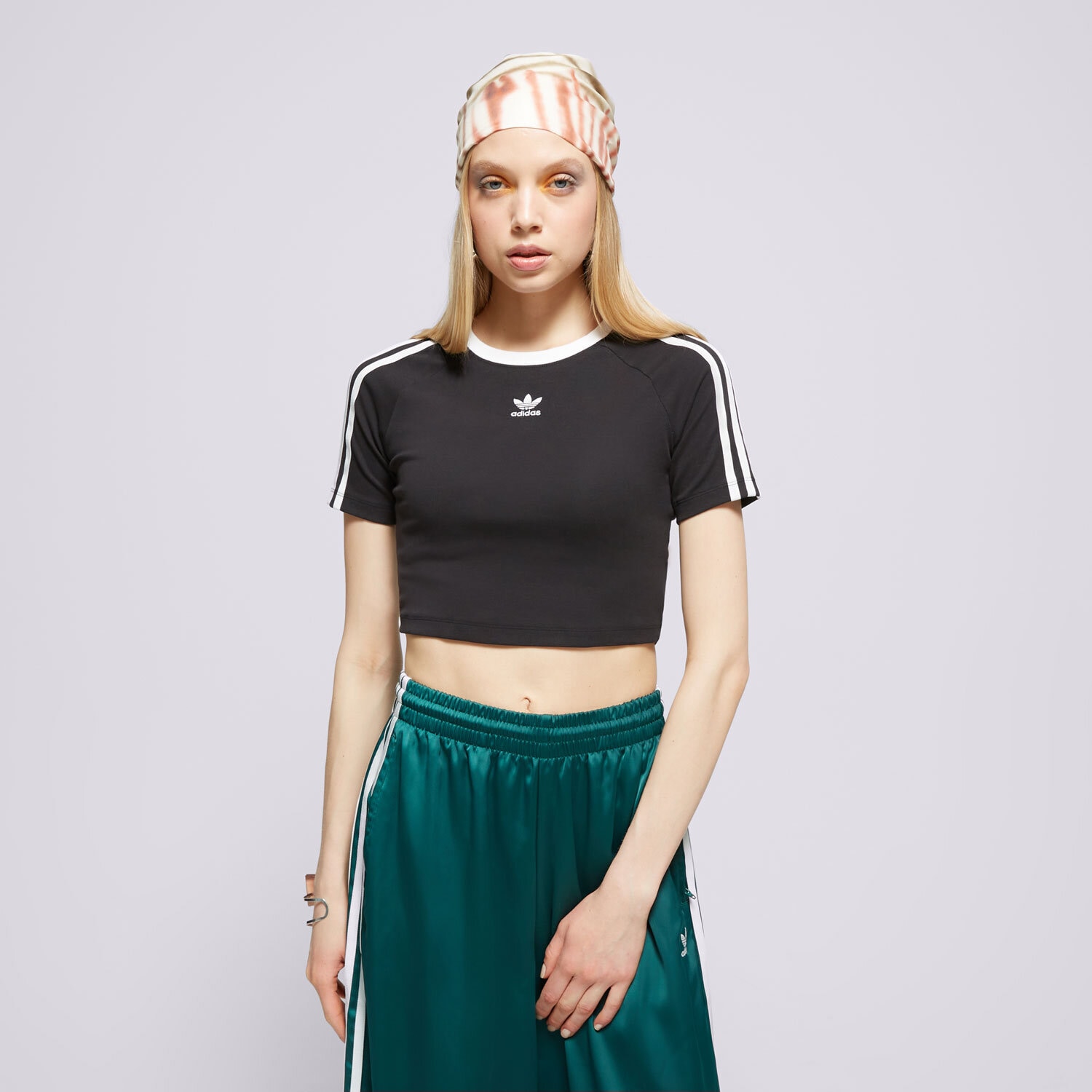ADIDAS T SHIRT 3 S BABY TEE Schwarz IU2532 Sizeer