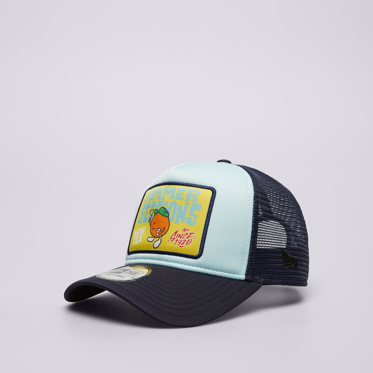 Herren Cap NEW ERA MÜTZE NE PATCH TRUCKER NONE 60503526 Dunkelblau