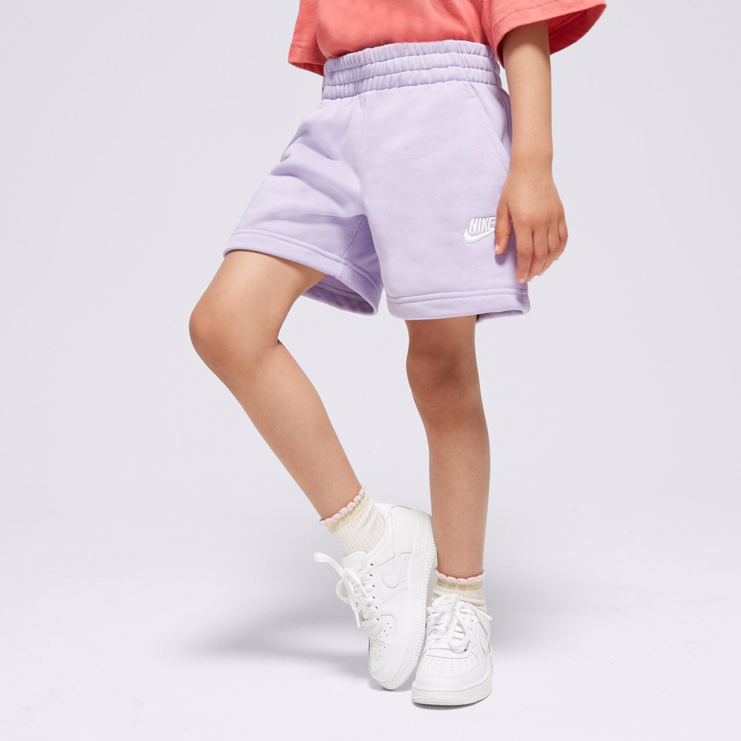 Kinder NIKE SHORTS SPORTSWEAR CLUB FLEECE GIRL FD2919-515 Violet