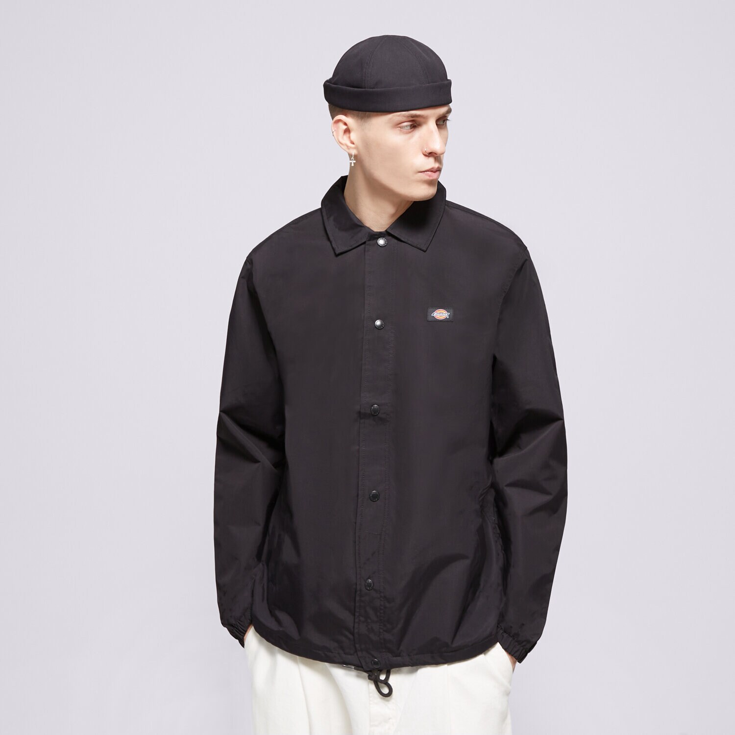 Herren Übergangsjacke DICKIES JACKE OAKPORT COACH DK0A4XEWBLK1 Schwarz