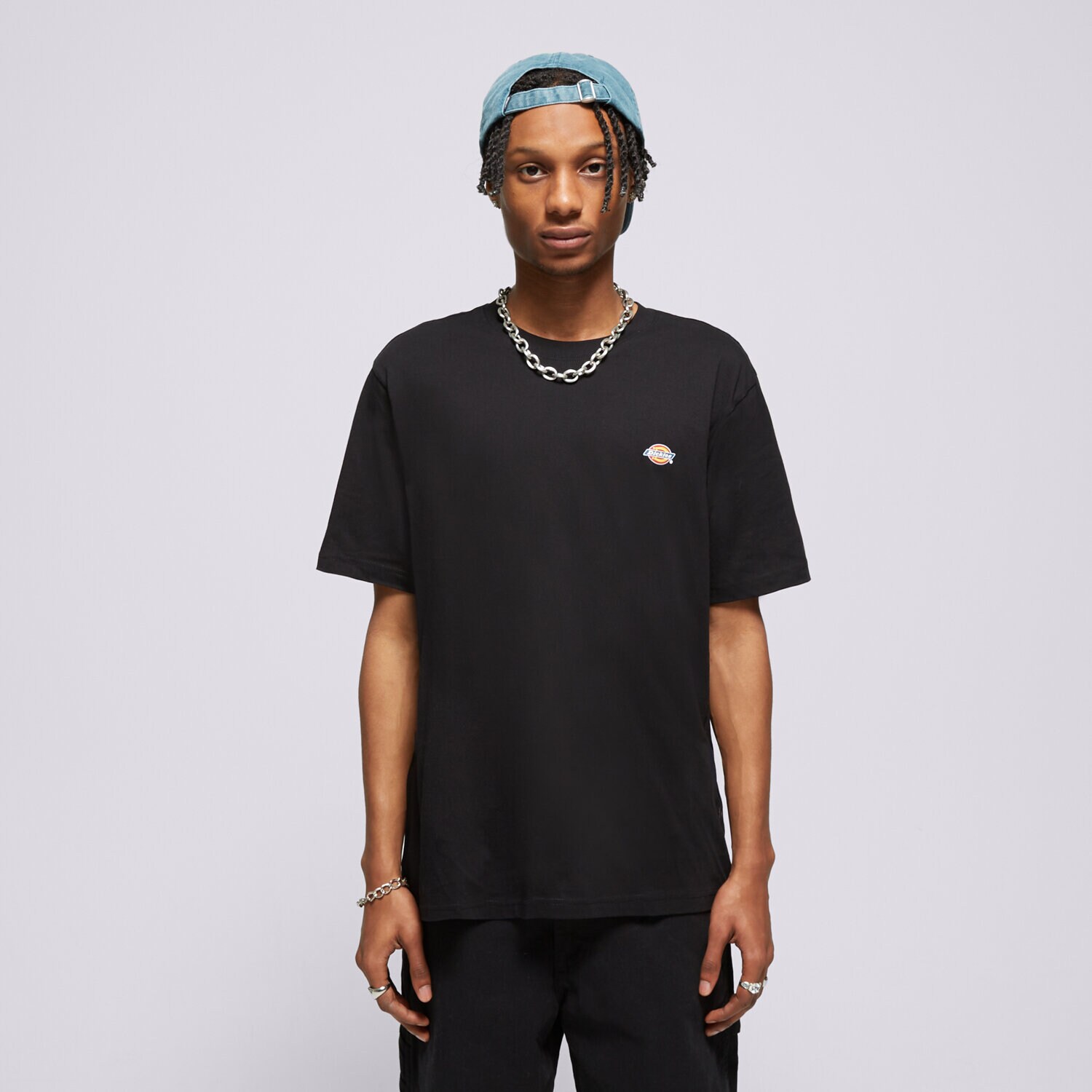 Herren T-Shirt DICKIES T-SHIRT SS MAPLETON TEE DK0A4XDBBLK1 Schwarz