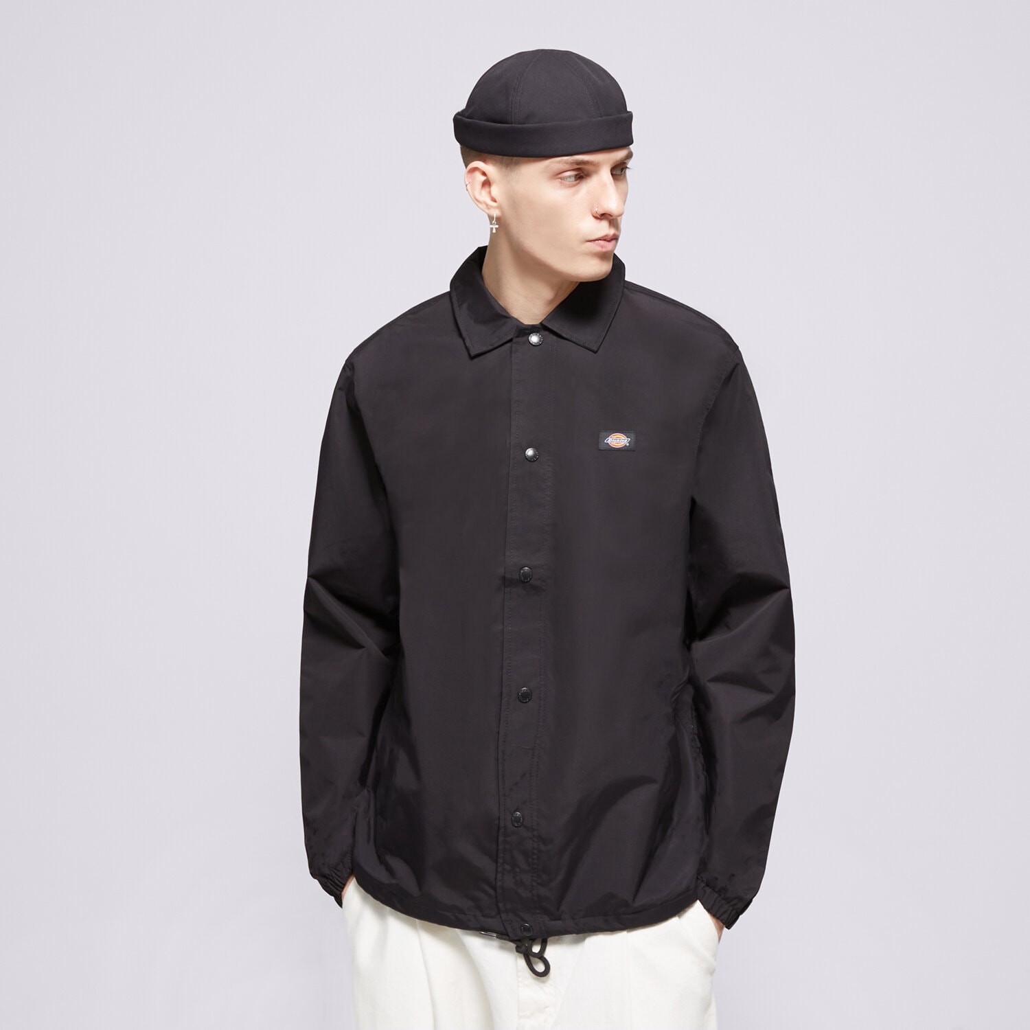 Herren Übergangsjacke DICKIES JACKE OAKPORT COACH DK0A4XEWBLK1 Schwarz