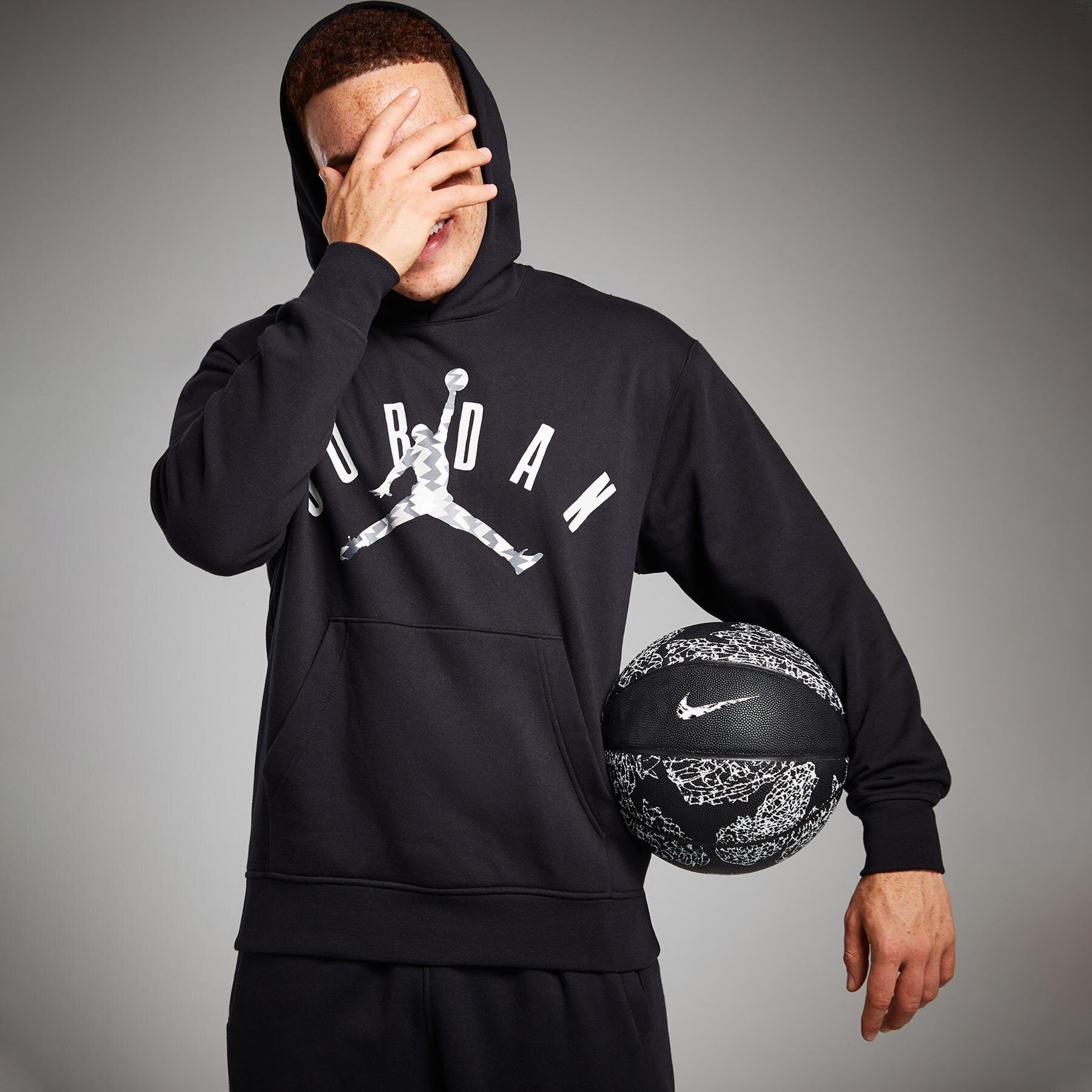 Herren JORDAN HOODIE M J FLT MVP HBR FLC PO FD7415-010 Schwarz