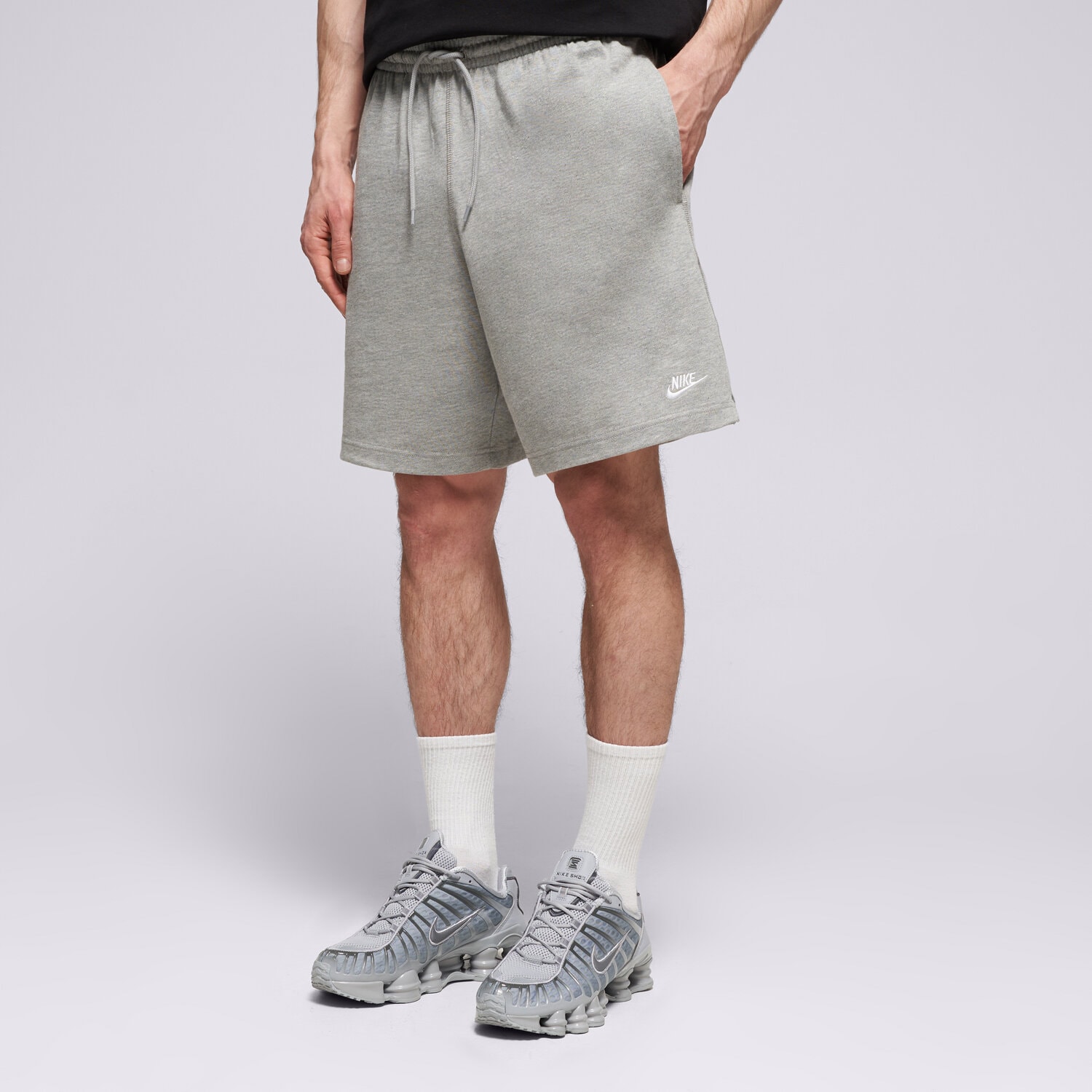 Herren Shorts NIKE SHORTS CLUB KNIT FQ4359-063 Grau