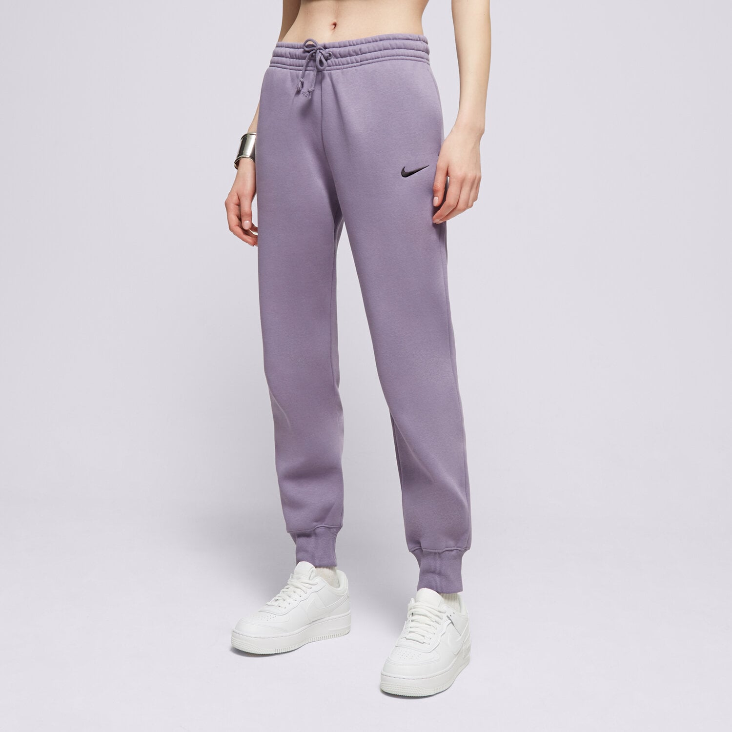 Damen Hosen NIKE HOSE W NSW PHNX FLC MR PANT STD FZ7626-509 Violet