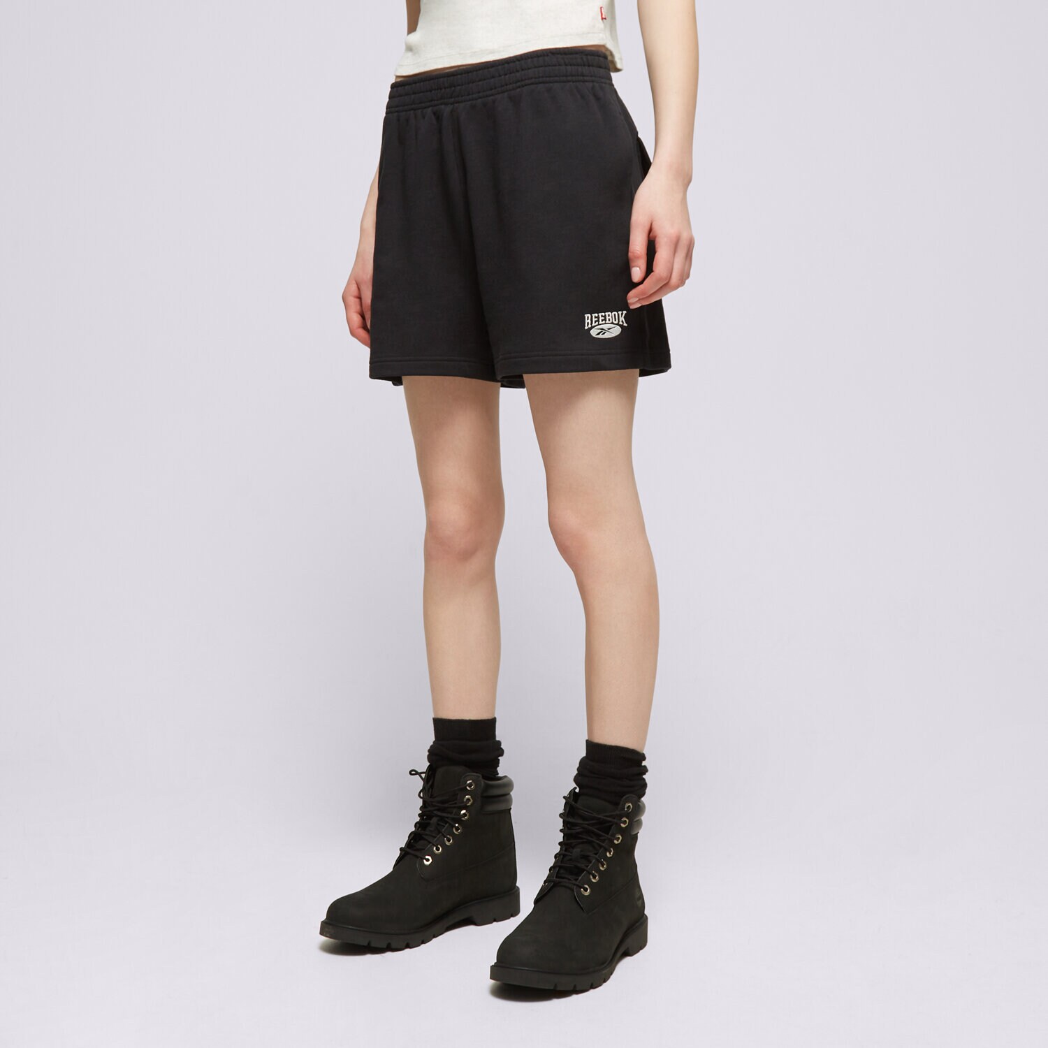 Damen Shorts REEBOK SHORTS CL AE SM LOGO SHORT 100075518 Schwarz