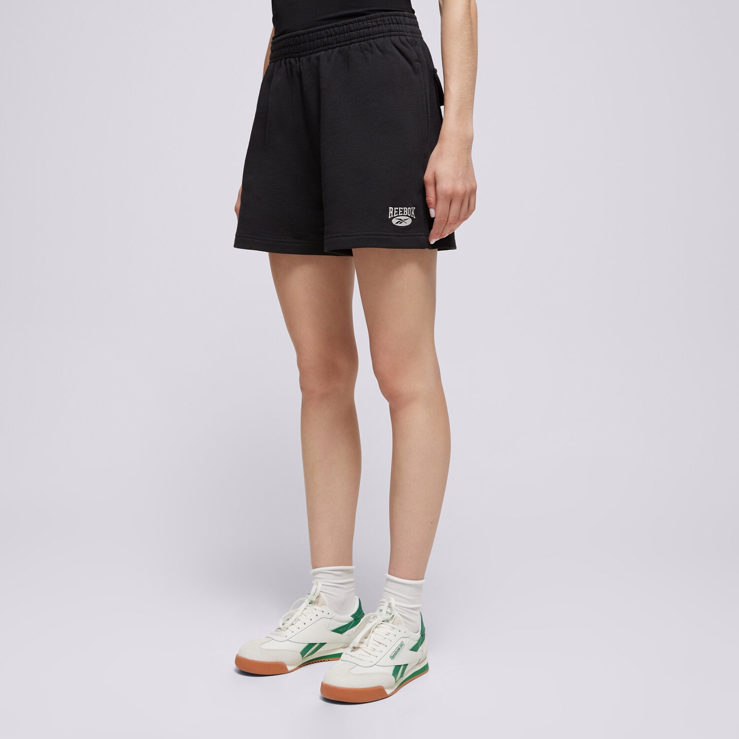 Damen Shorts REEBOK SHORTS CL AE SM LOGO SHORT 100075518 Schwarz