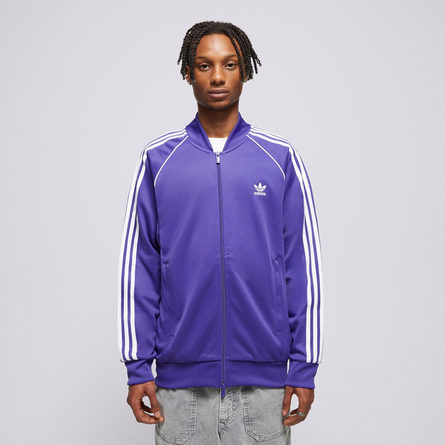 Herren ADIDAS SWEATSHIRT SST TT IR9885 Violet