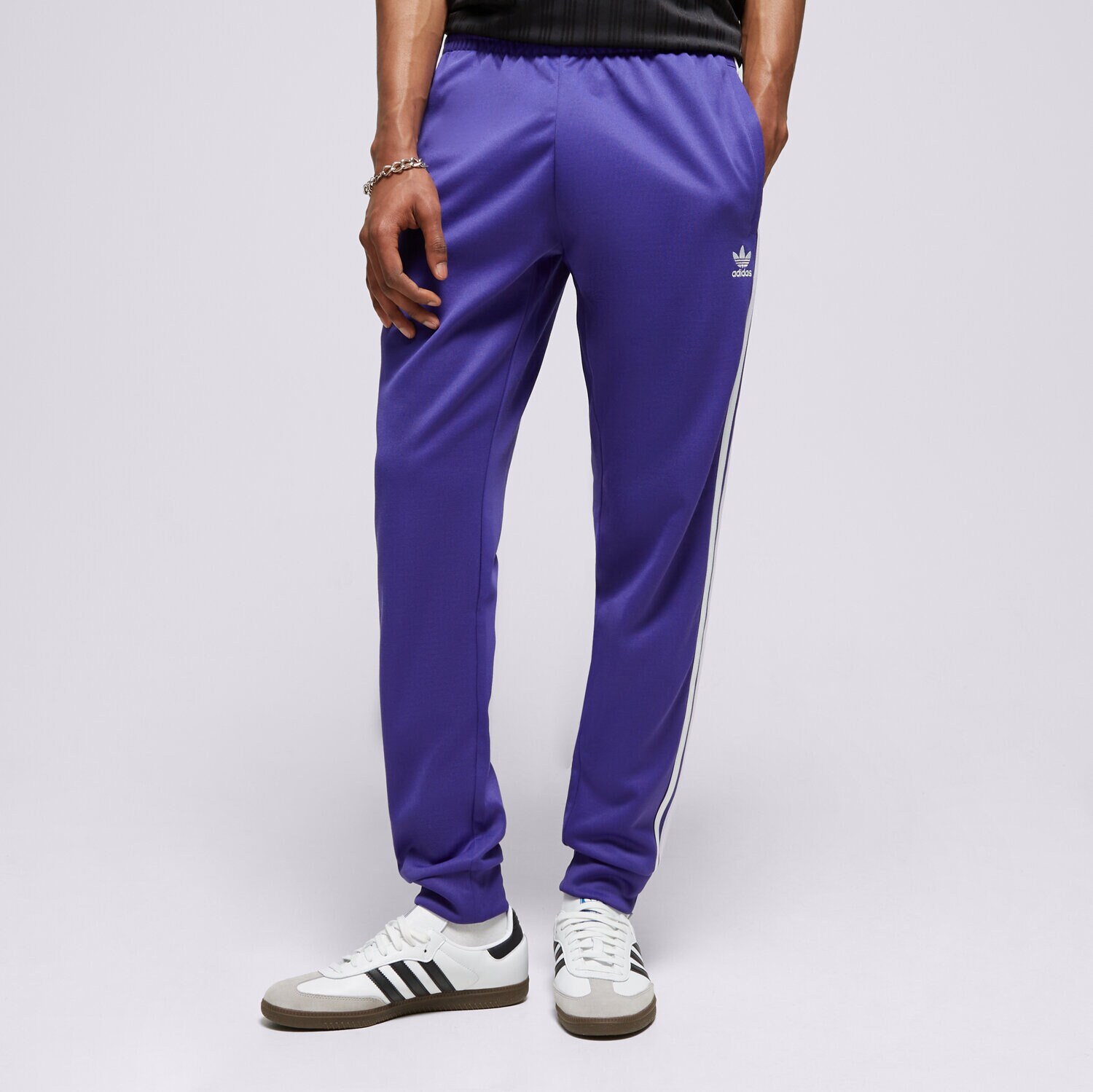 Herren Hosen ADIDAS HOSE SST TP IR9877 Violet