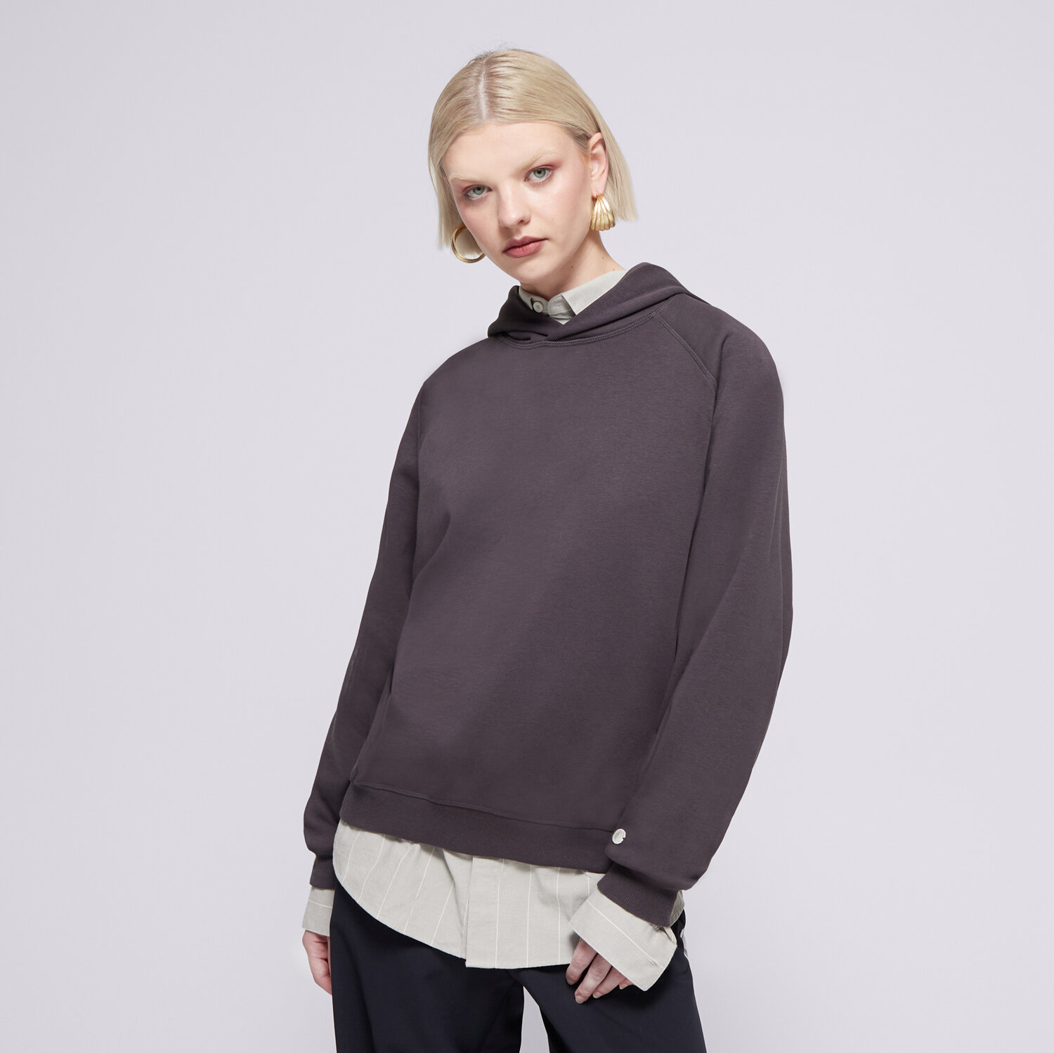 Damen CHAMPION SWEATSHIRT Z KAPTUREM-ECO FUTURE E10001ES503 Schwarz