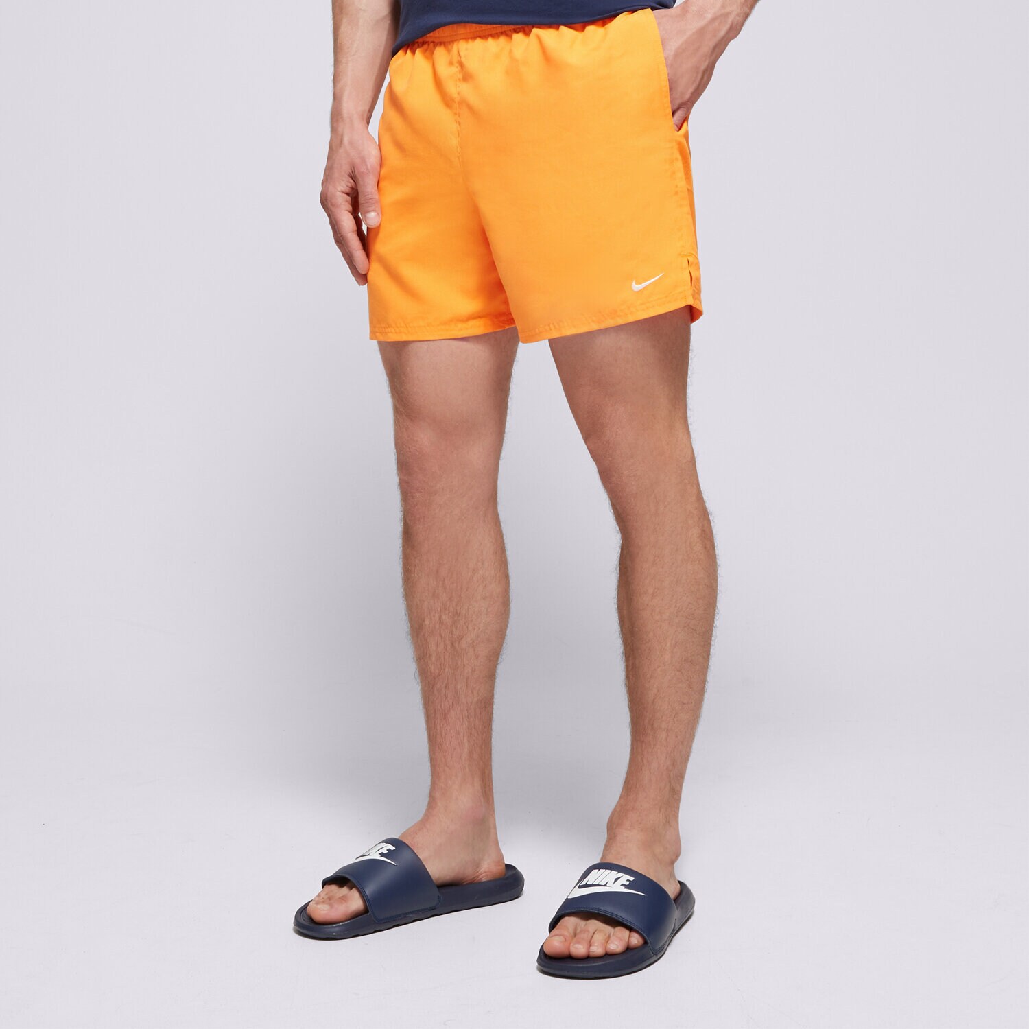 Herren Shorts NIKE SWIM SHORTS NIKE ESSENTIAL 5" SHORTS NESSA560-811 Orange