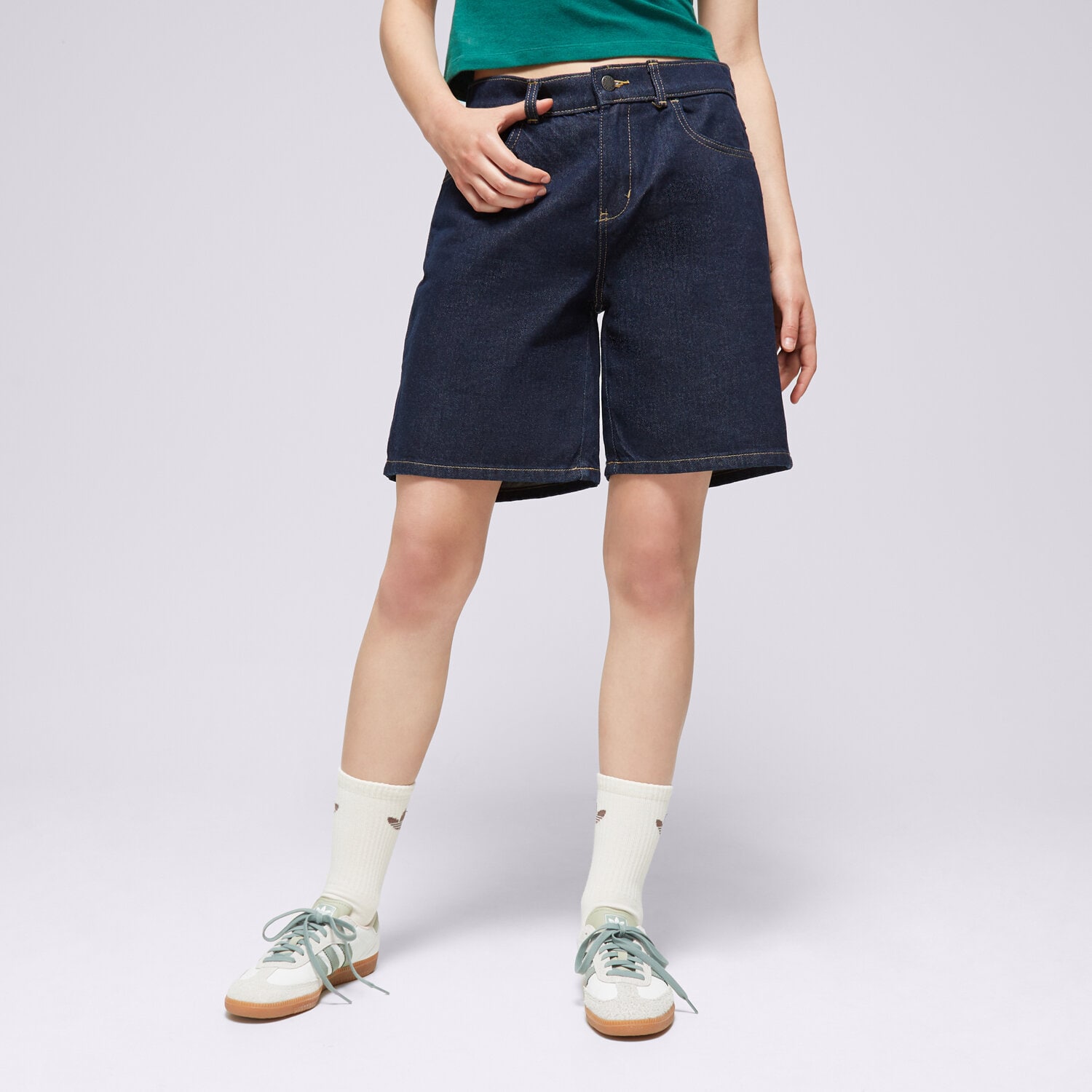 Damen Shorts DICKIES SHORTS HERNDON SHORT W DK0A4YSGRIN1 Dunkelblau