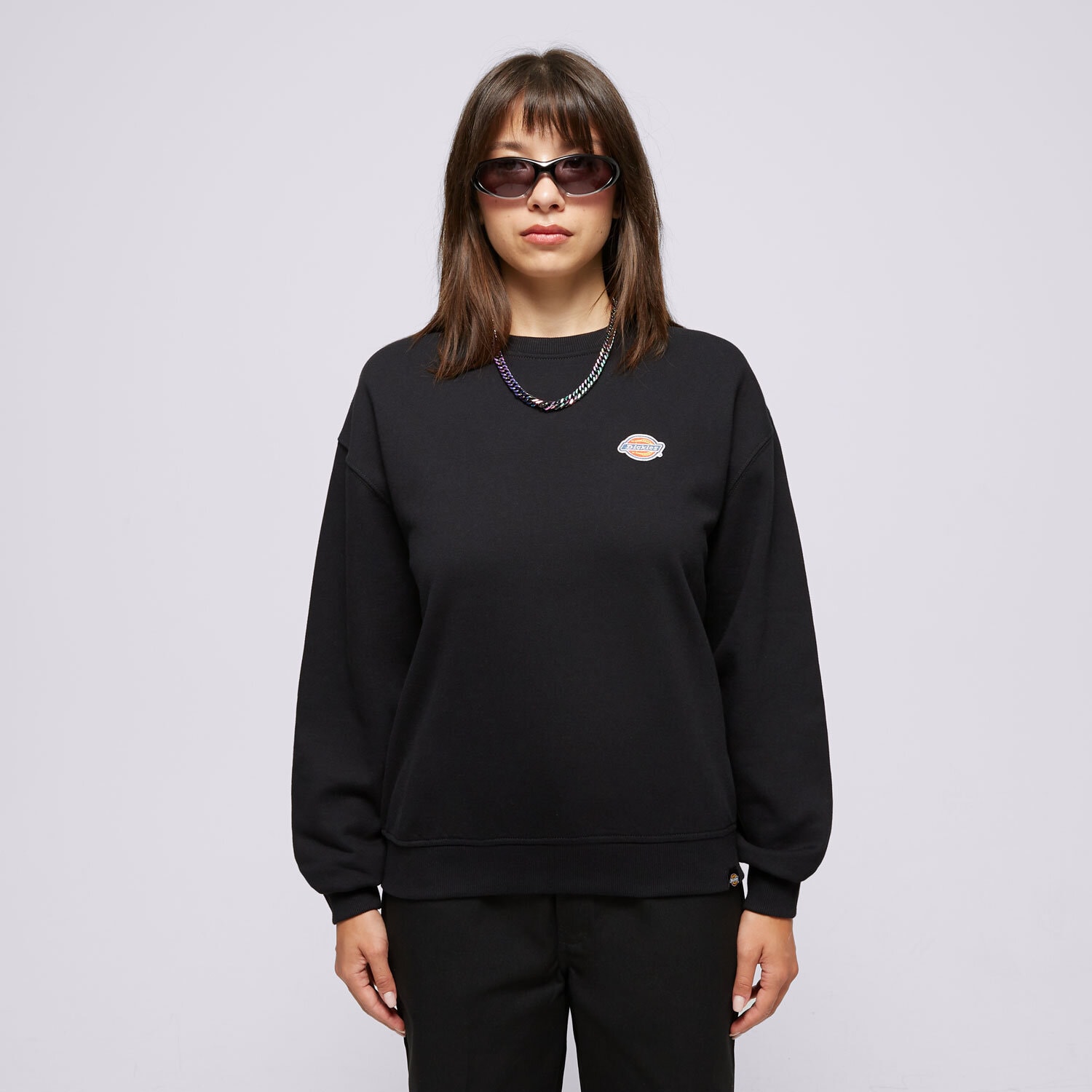 Damen DICKIES SWEATSHIRT MILLERSBURG SWEATSHIRT DK0A4YQDBLK1 Schwarz