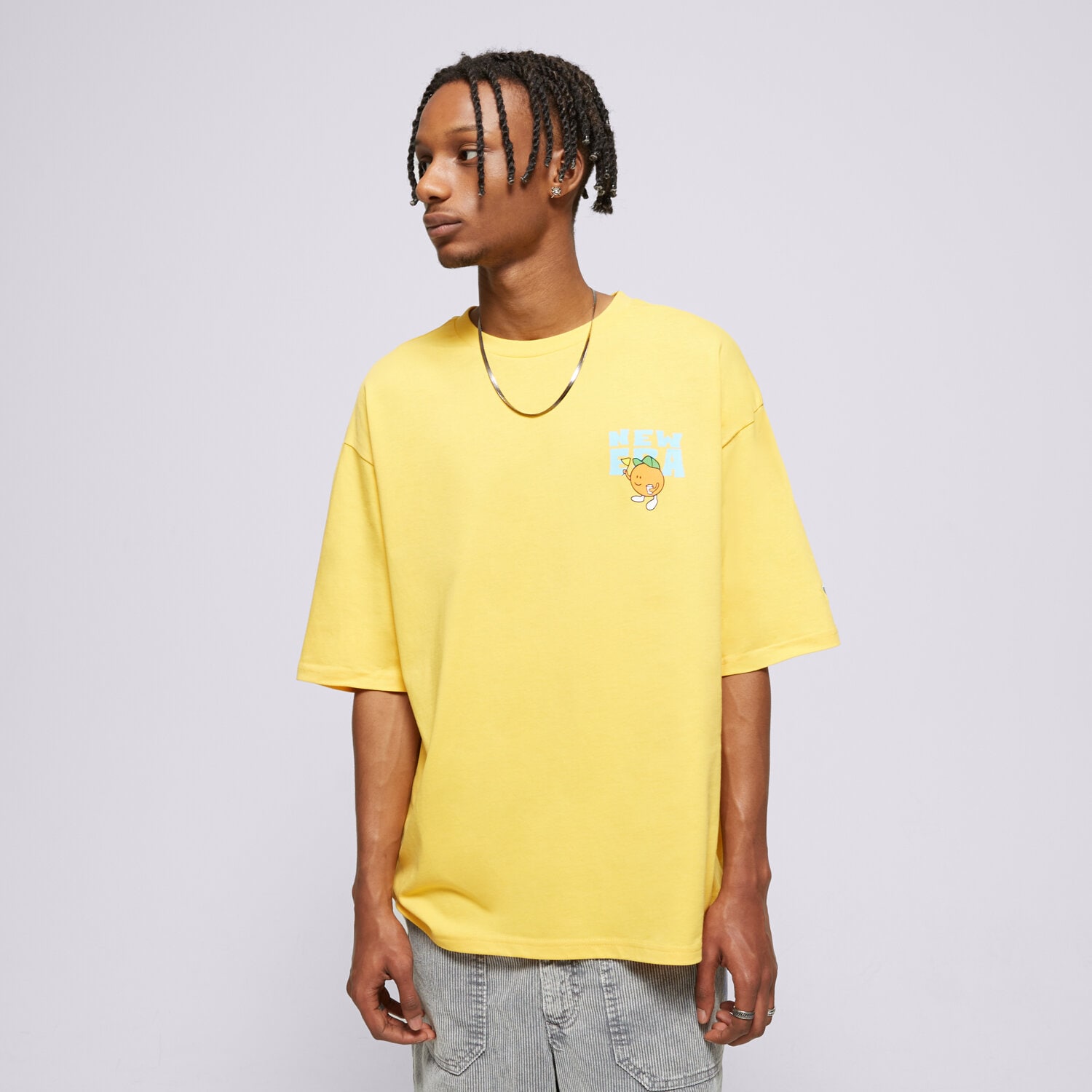 Herren T-Shirt NEW ERA T-SHIRT NE FRUIT GRPHC OS NONE 60502630 Gelb