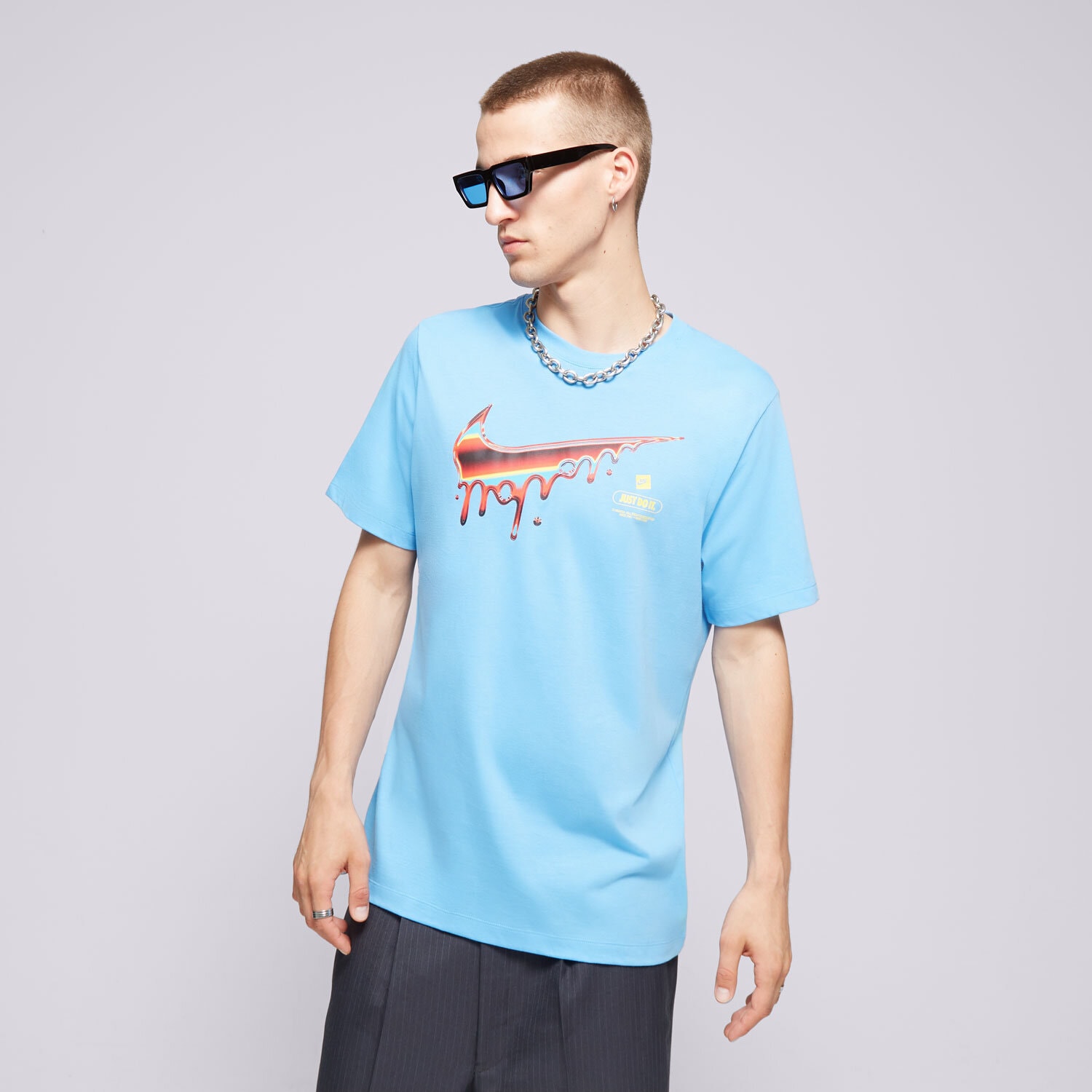 Herren T-Shirt NIKE T-SHIRT HEATWAVE DRIP TEE BLUE TEE HJ5464-412 Blau