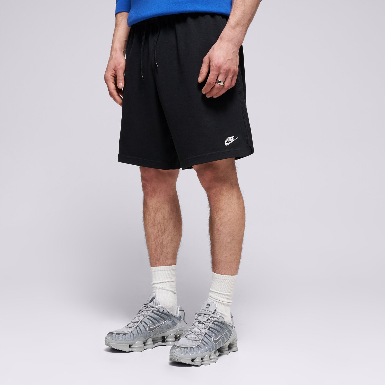 Herren Shorts NIKE SHORTS M NK CLUB KNIT SHORT FQ4359-010 Schwarz