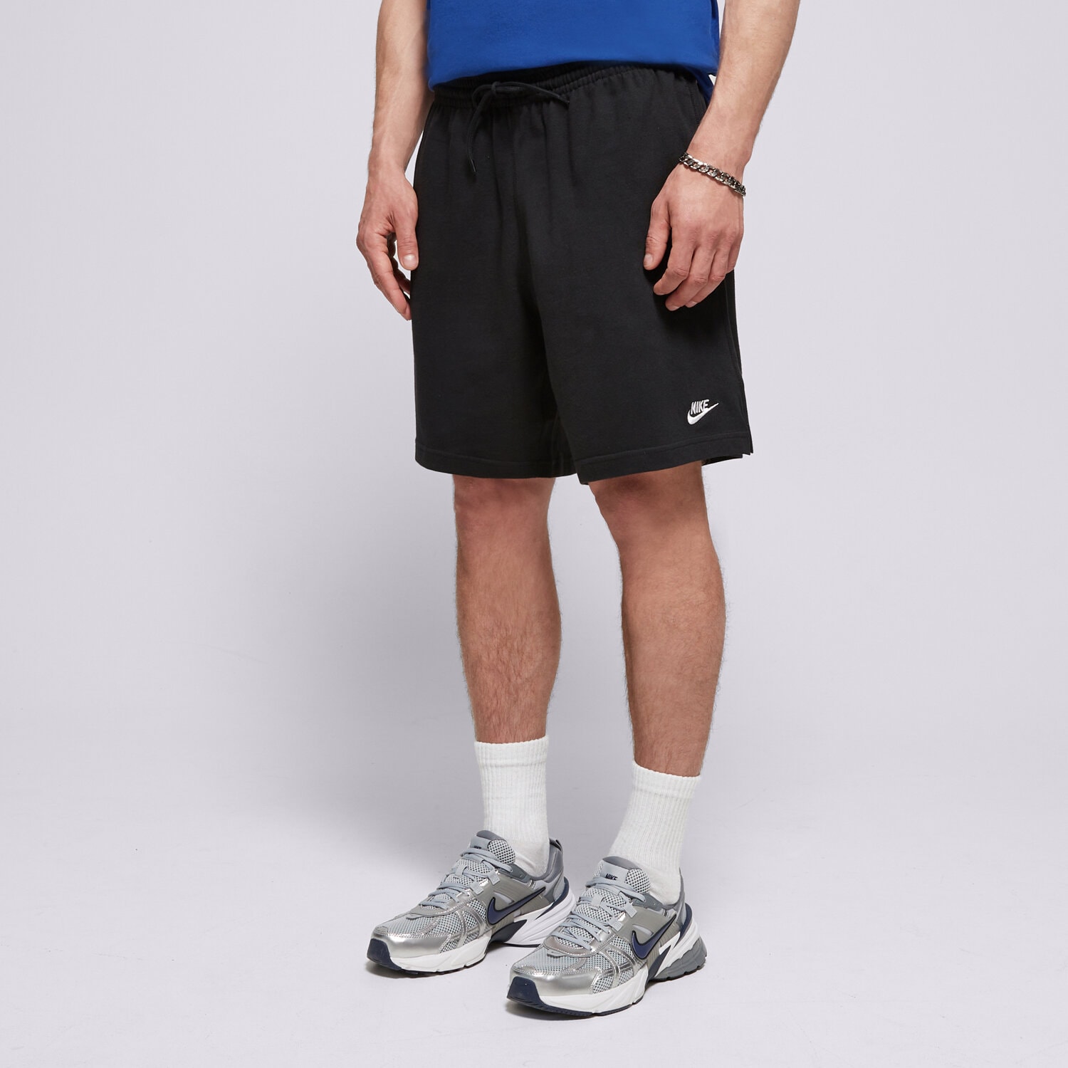 Herren Shorts NIKE SHORTS M NK CLUB KNIT SHORT FQ4359-010 Schwarz