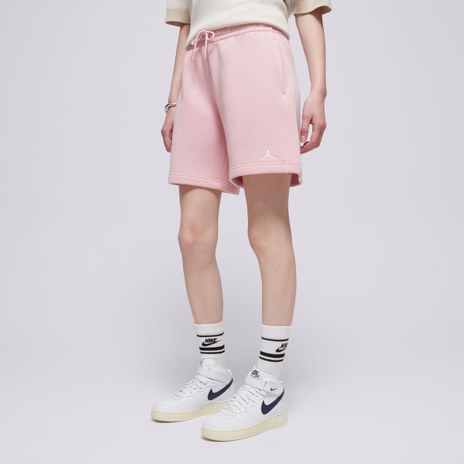 Damen Shorts JORDAN SHORTS BROOKLYN FLEECE FN4497-607 Rosa