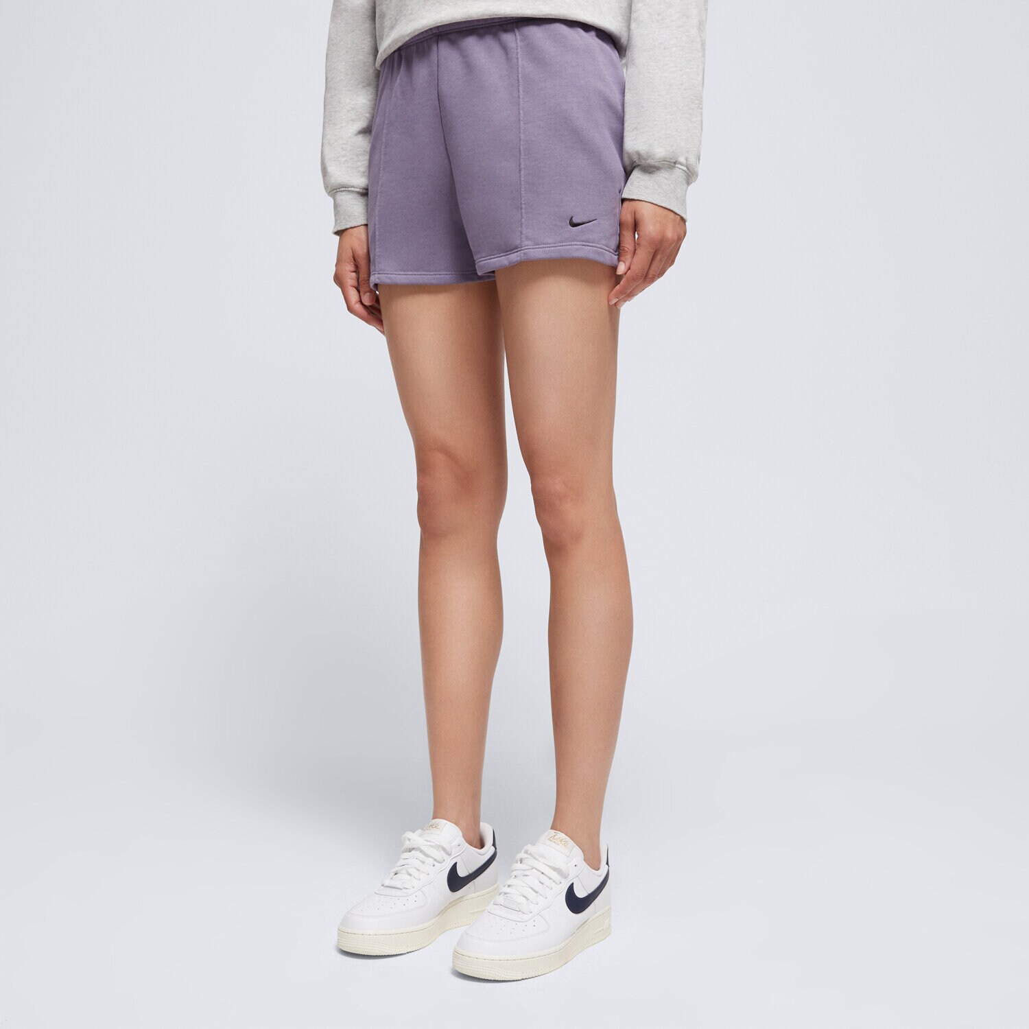 Damen Shorts NIKE SHORTS W NSW NK CHLL FT HR 2IN SHORT FN2455-509 Violet