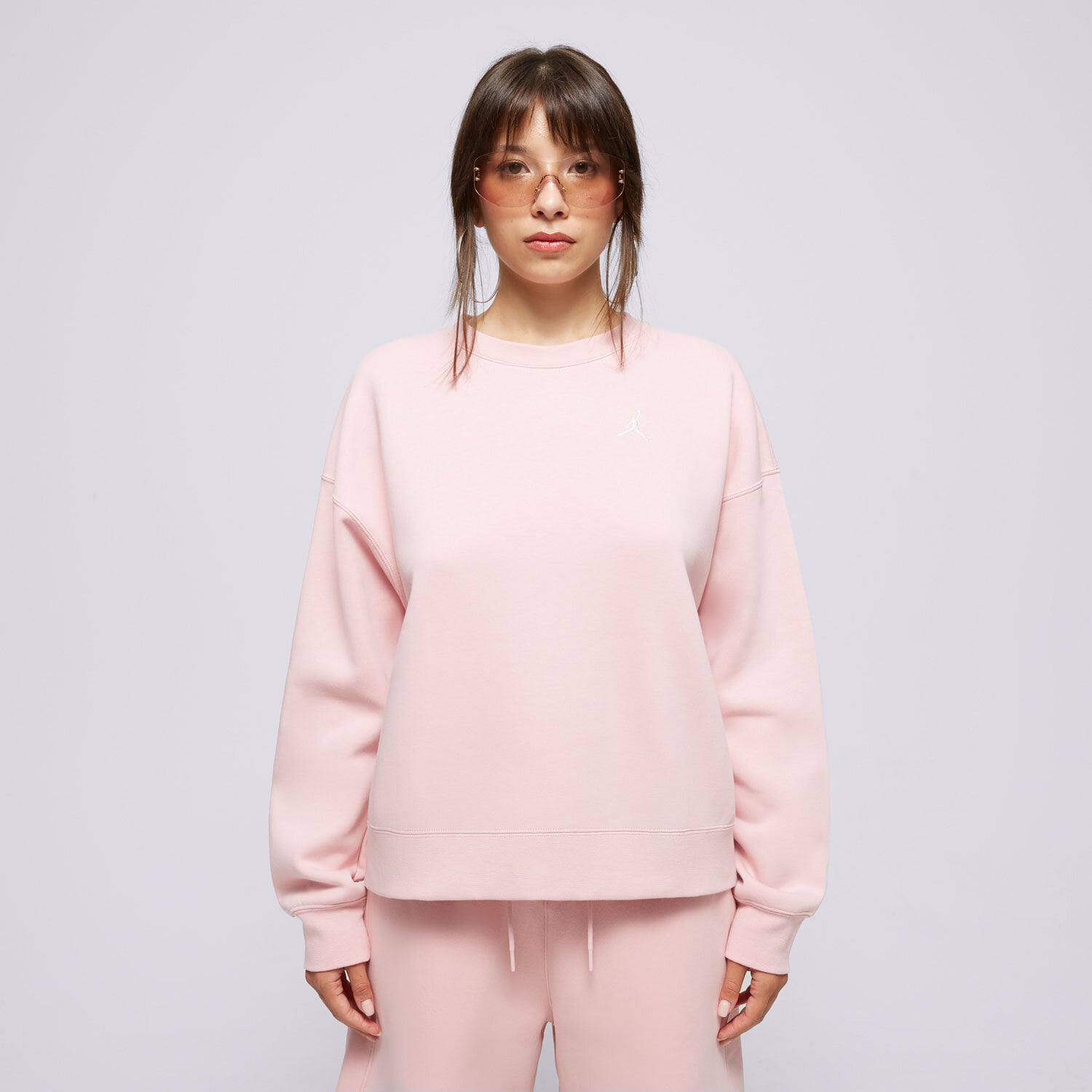 Damen JORDAN SWEATSHIRT W J BRKLN FLC CREW FN4491-607 Rosa