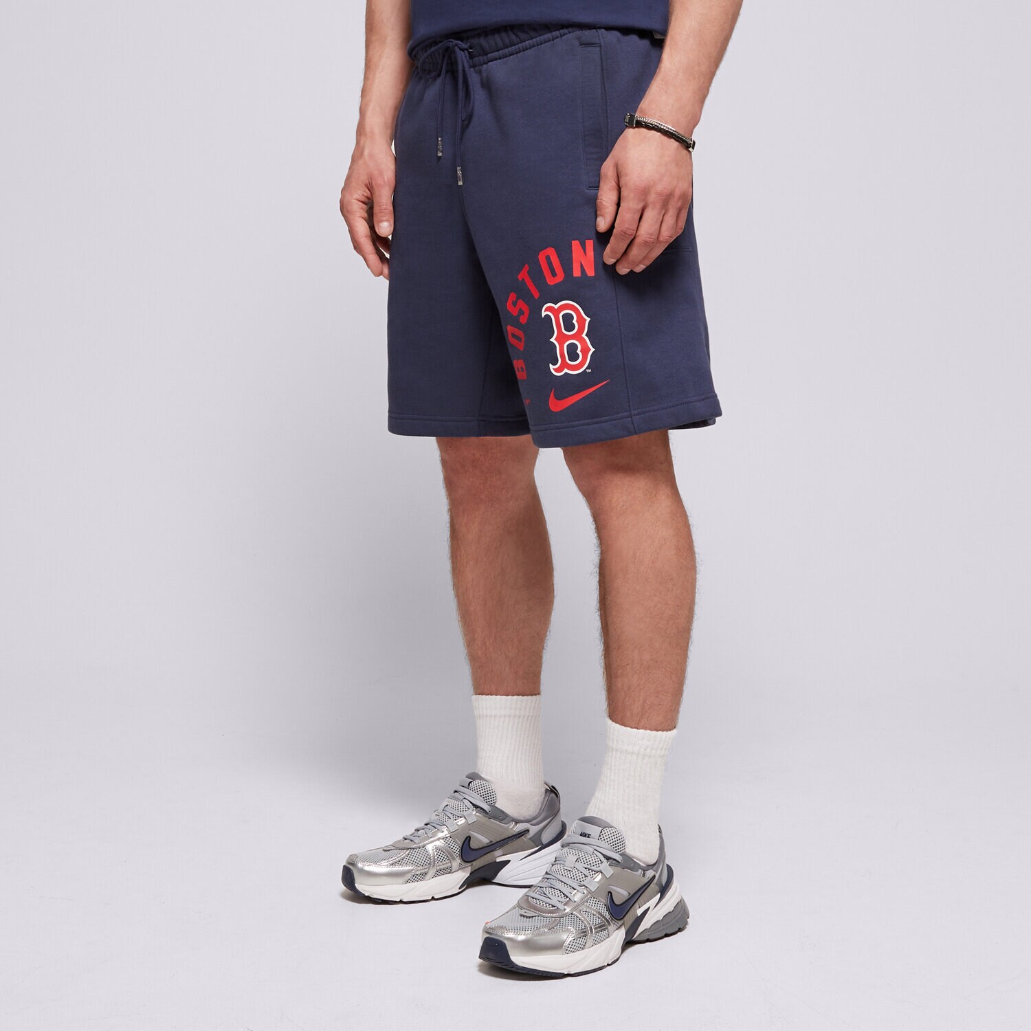 Herren Shorts NIKE SHORTS BOSTON RED SOX MLB 027D-160N-BQ-GXD Dunkelblau