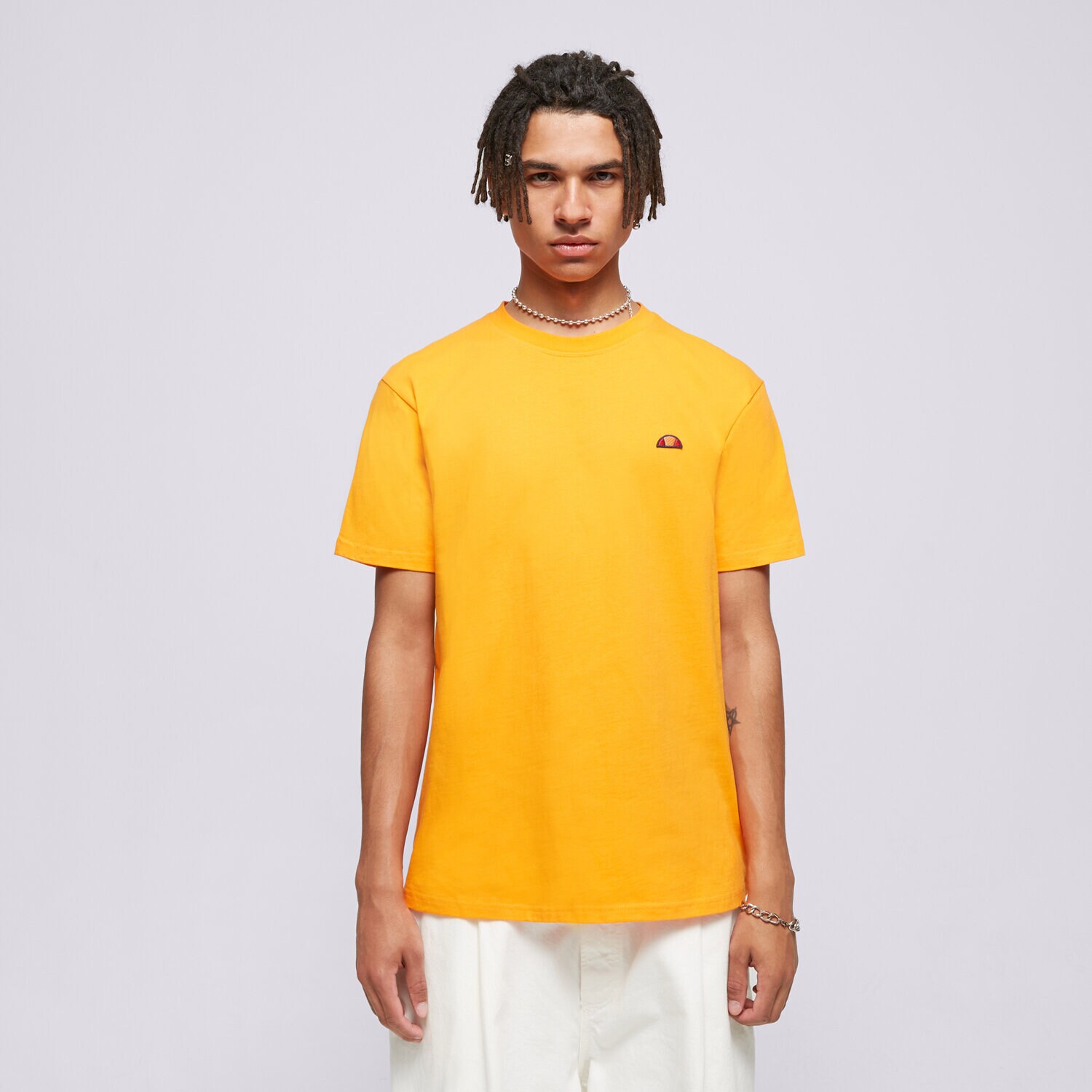 Herren T-Shirt ELLESSE T-SHIRT AZZINA ORANGE SMG19603704 Orange