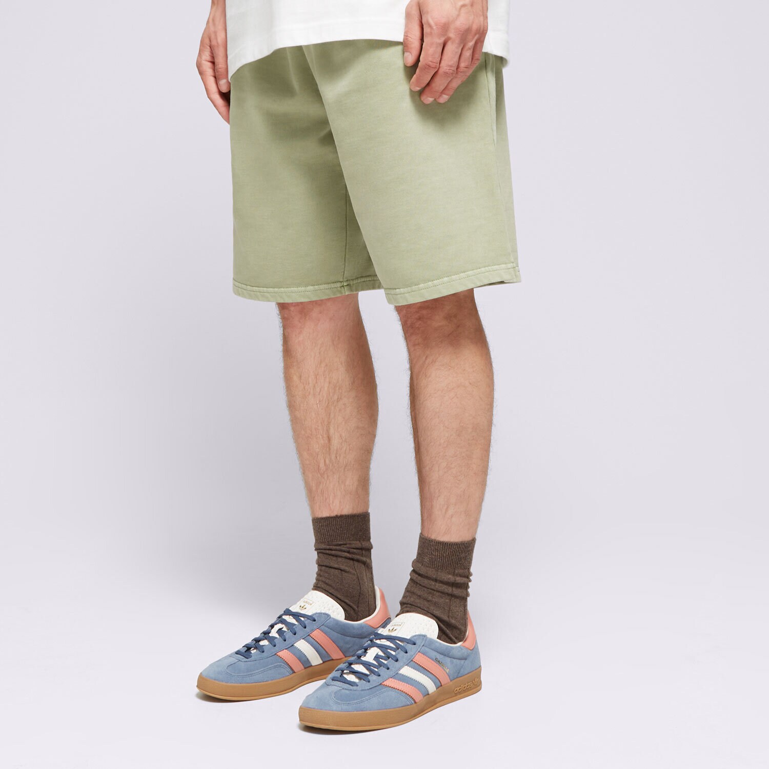 Herren Shorts NEW ERA SHORTS NE WASHED SHORTS NONE 60502668 Grün