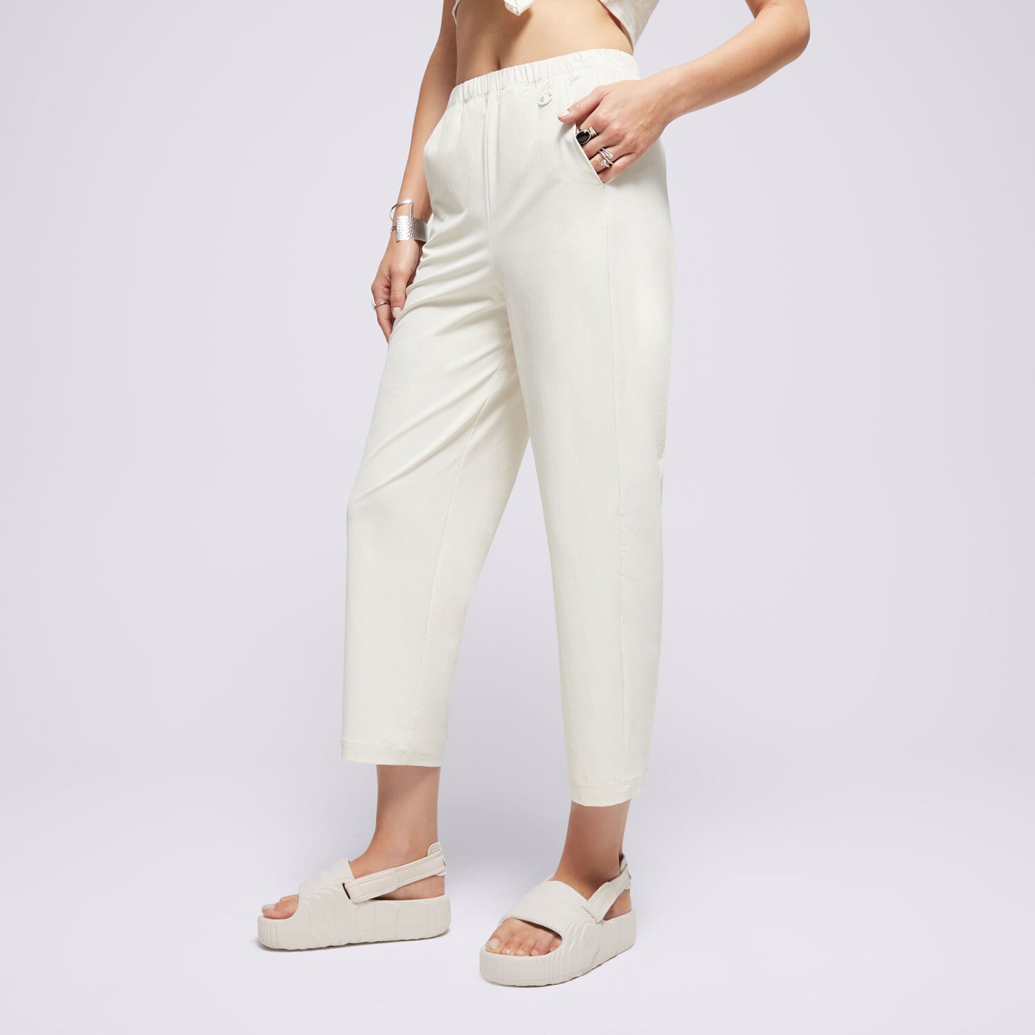 Damen Hosen CHAMPION HOSE WIDE LEG ECO FUTURE 117110YS137 Beige