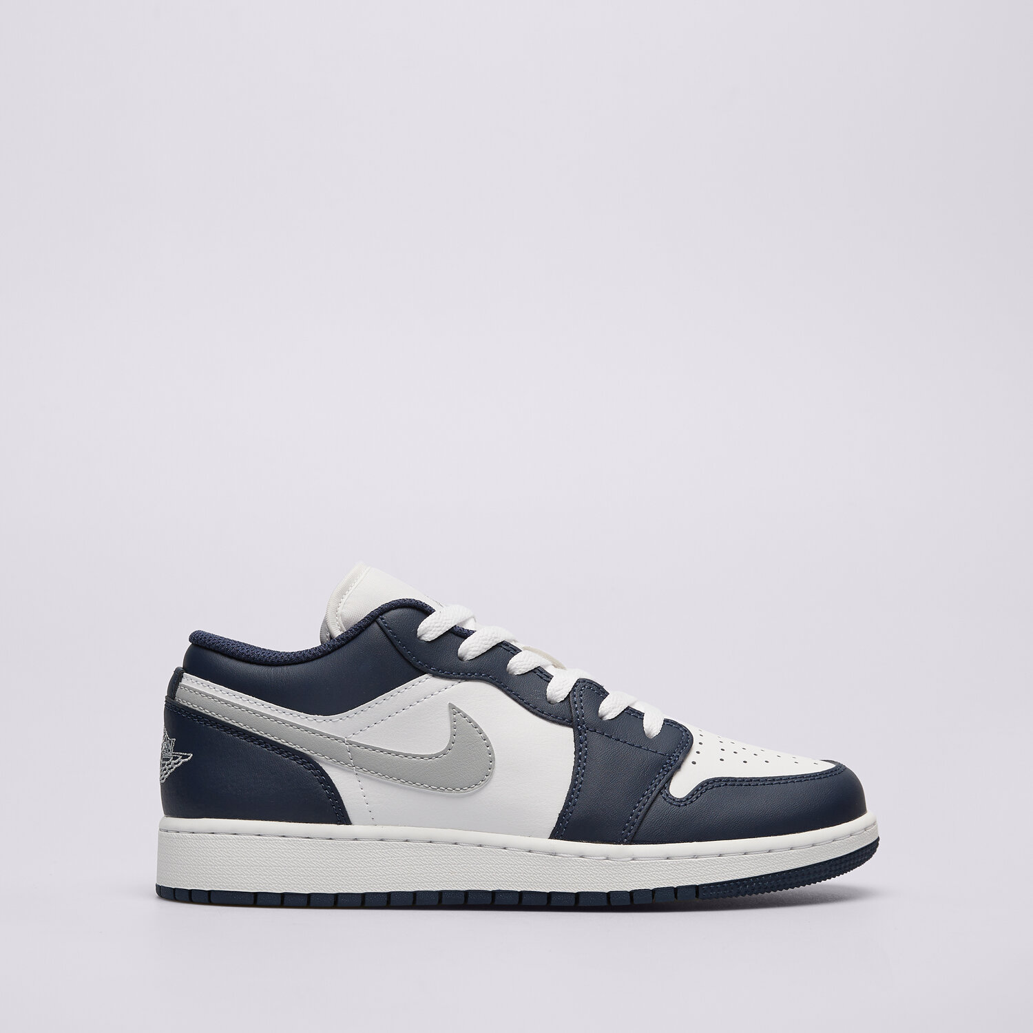 AIR JORDAN 1 LOW BG Dunkelblau 553560 141 Sizeer