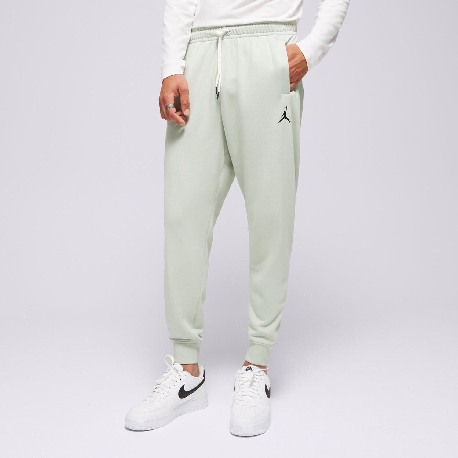 Herren Hosen JORDAN HOSE M J FLT MVP LTWT FLC PANT FN4669-005 mintgrün