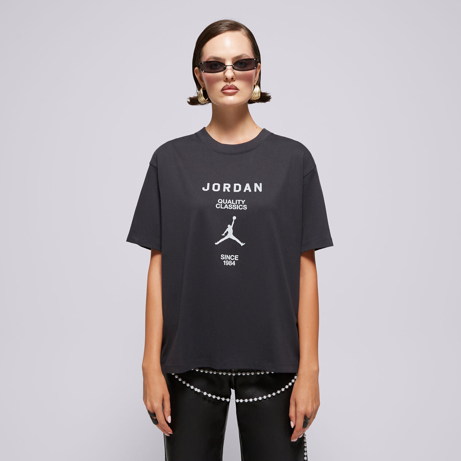 Damen T-Shirt T SHIRT W JORDAN SS GF GFX TEE JQC OFF NOIR/(SAIL) FZ0617-045 Schwarz