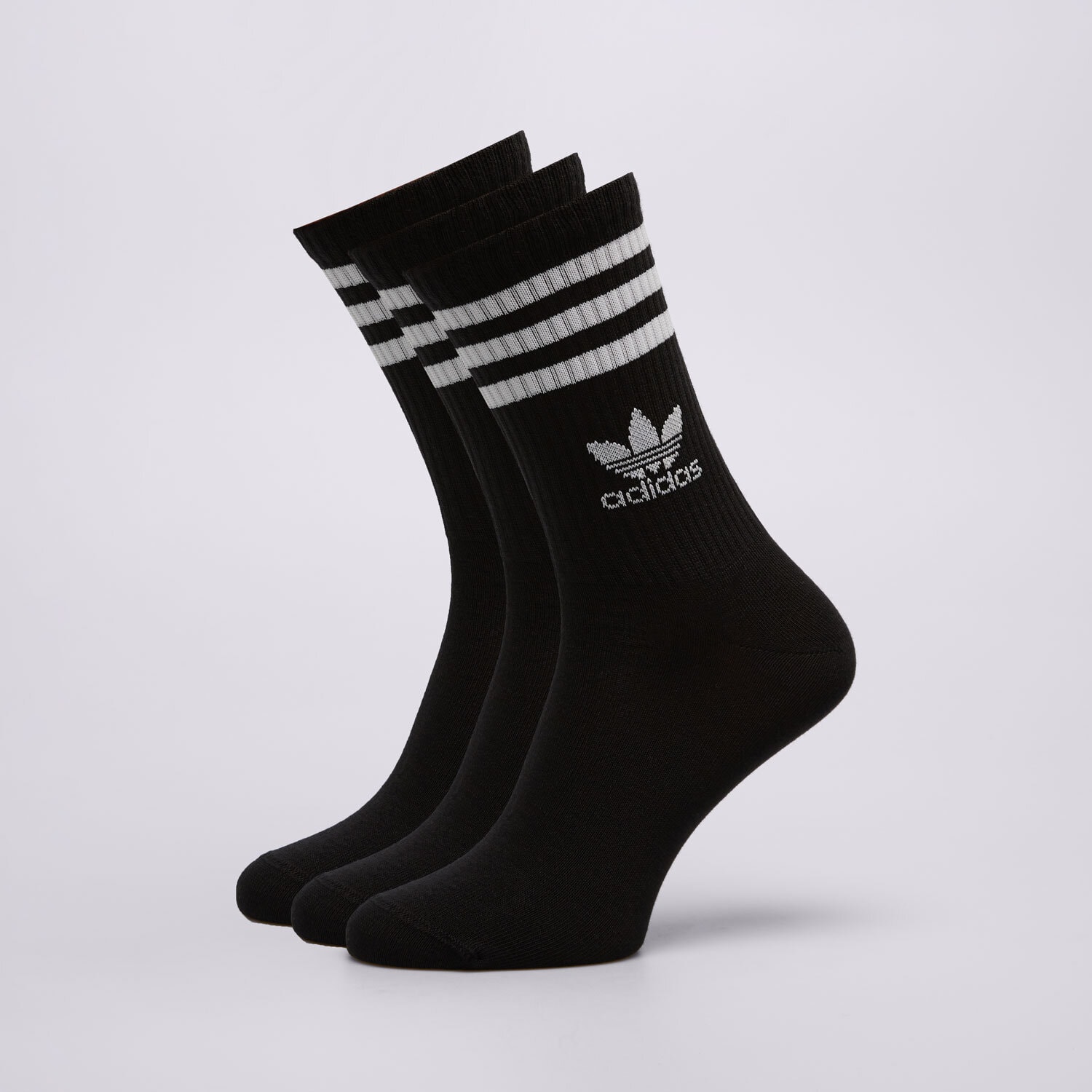 Damen Socken ADIDAS SOCKEN CREW SOCK 3STR IL5022 Schwarz