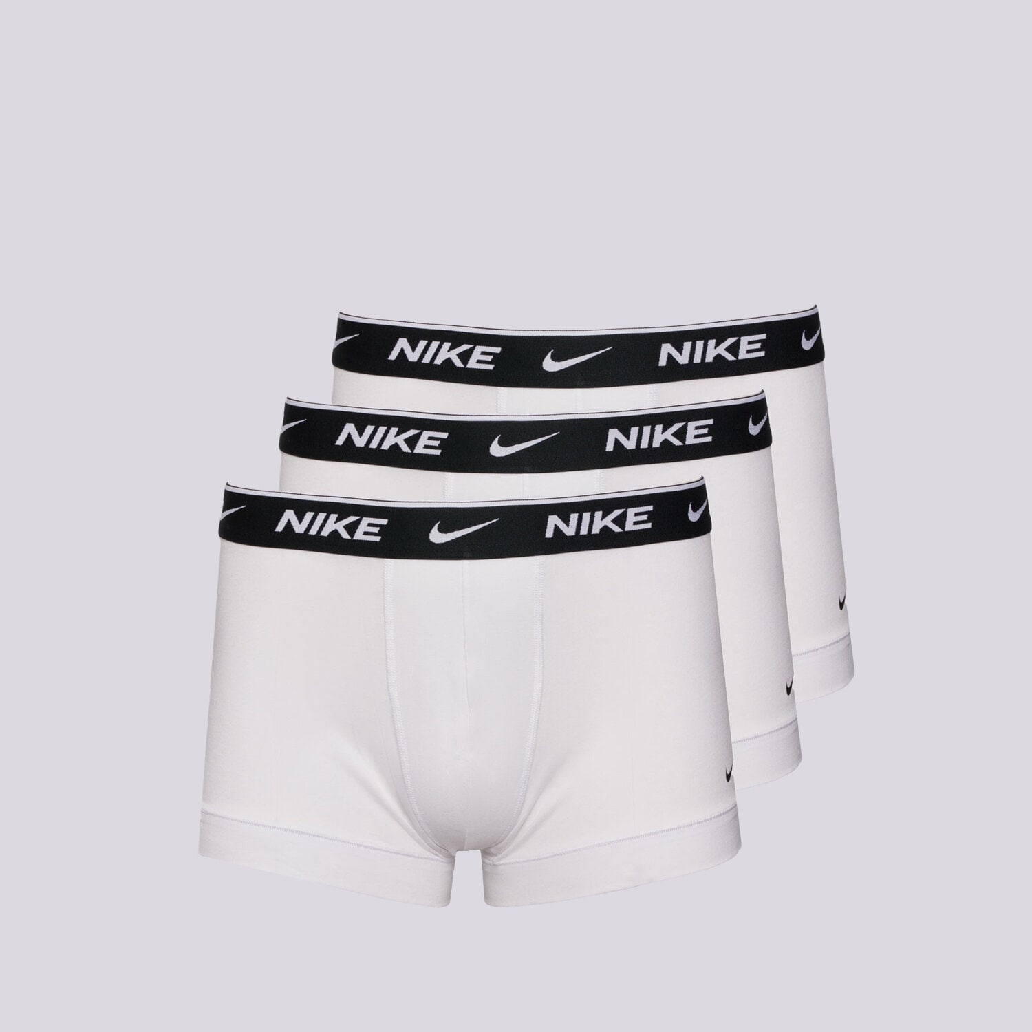 Herren Unterwäsche NIKE BOXERSHORTS NIKE 3 PACK TRUNKS 0000KE1008MED Weiß