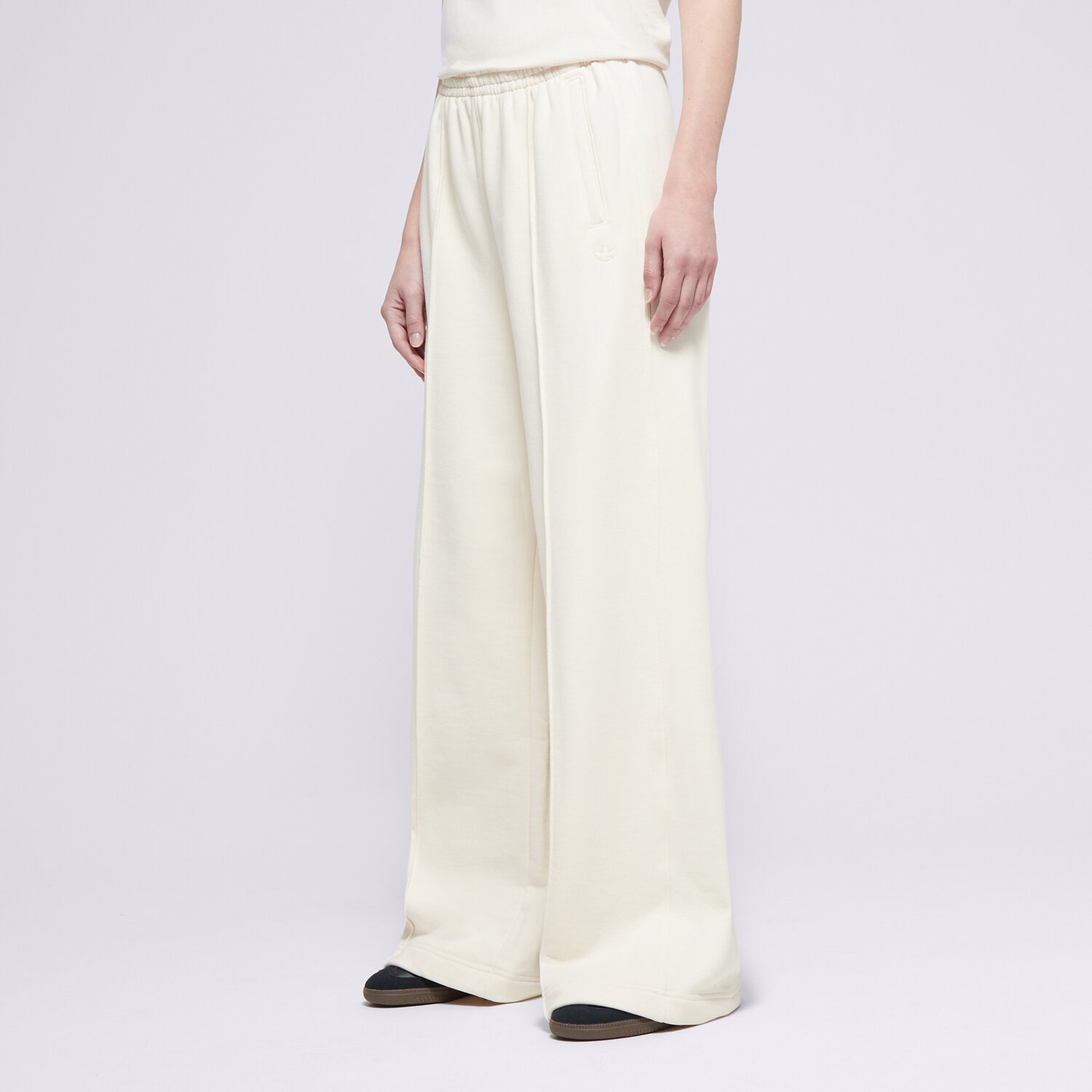 Damen Hosen ADIDAS HOSE WIDE LEG PANT IZ0292 Weiß