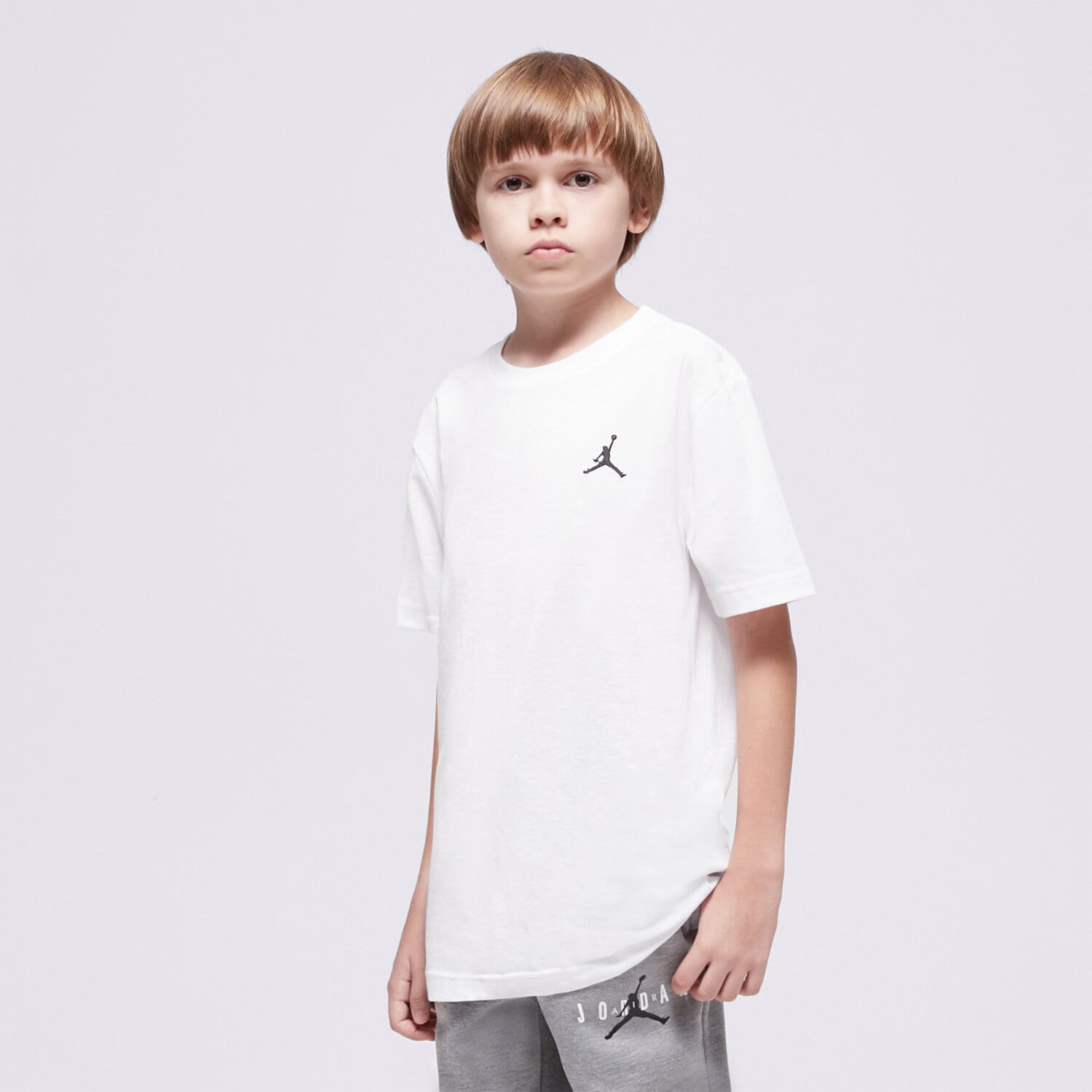 Kinder T-Shirt JORDAN T-SHIRT JDB JUMPMAN AIR EMB BOY 95D266-001 Weiß