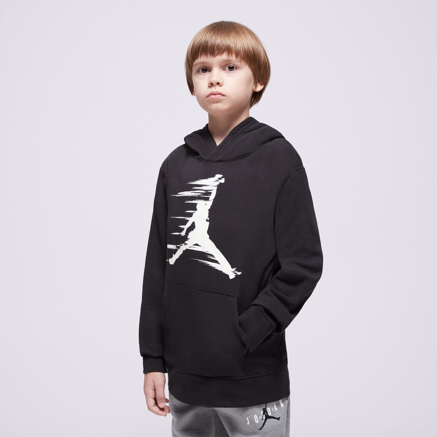 Kinder JORDAN HOODIE MJ FLIGHT MVP FLC BOY 95D228-023 Schwarz