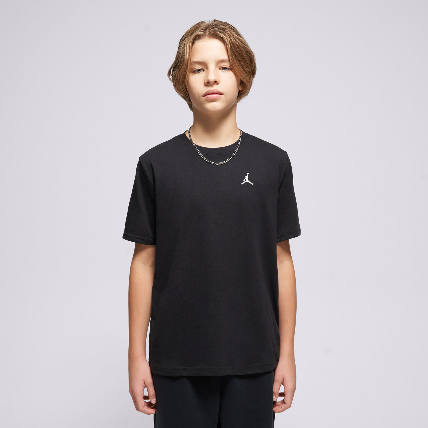 Kinder T-Shirt JORDAN T-SHIRT JDB JUMPMAN AIR EMB BOY 95D266-023 Schwarz