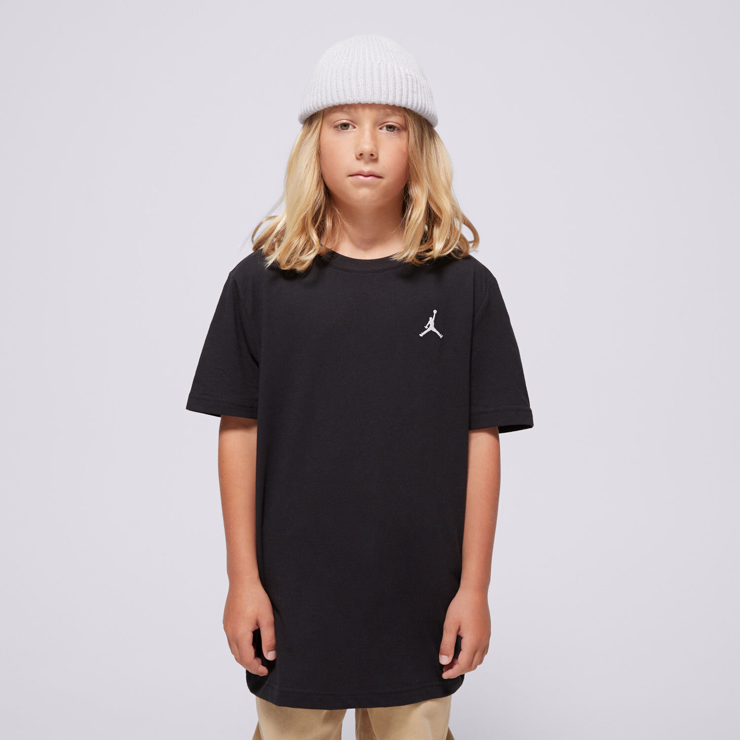 Kinder T-Shirt JORDAN T-SHIRT JDB JUMPMAN AIR EMB BOY 95D266-023 Schwarz