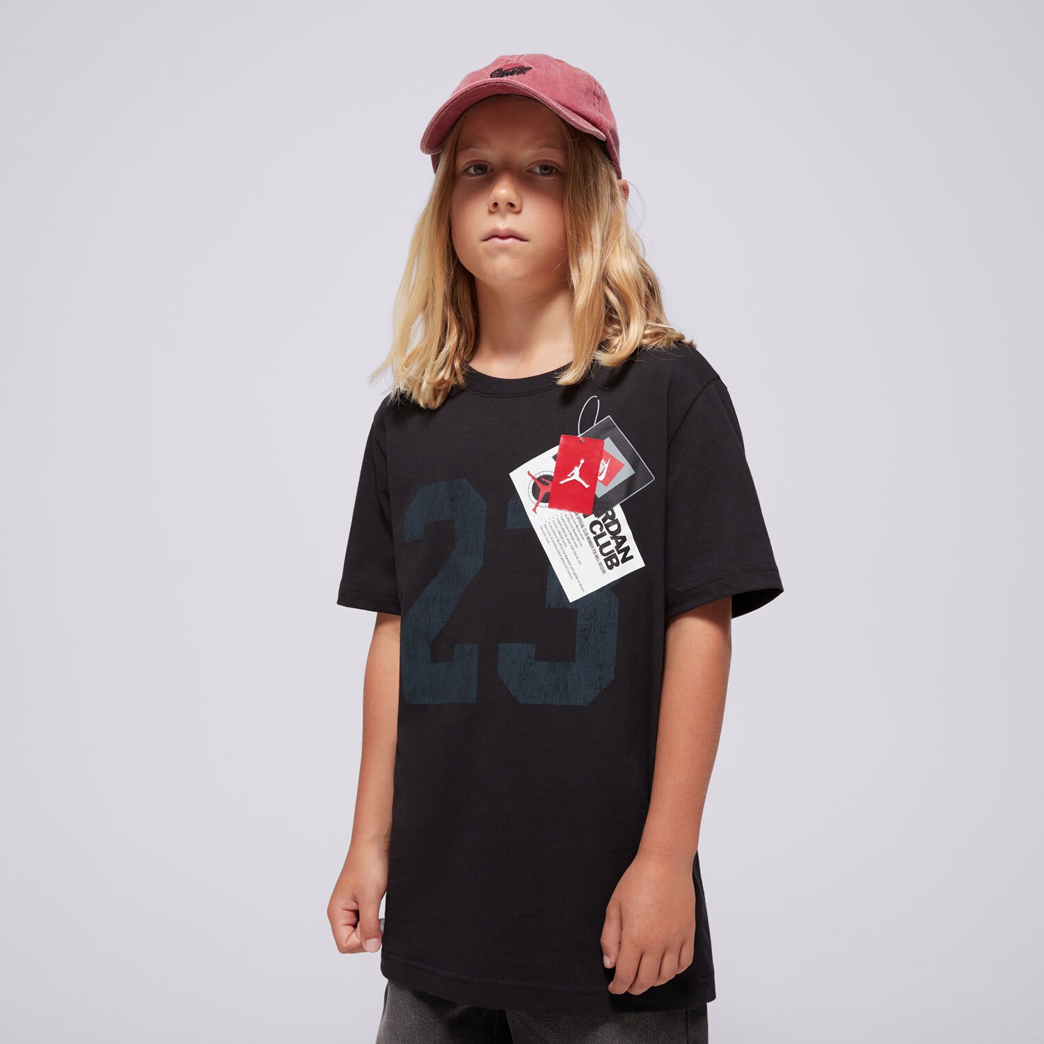 Kinder T-Shirt JORDAN T-SHIRT JDB AJ NEW WITH TAGS SS TEE BOY 95D372-023 Schwarz