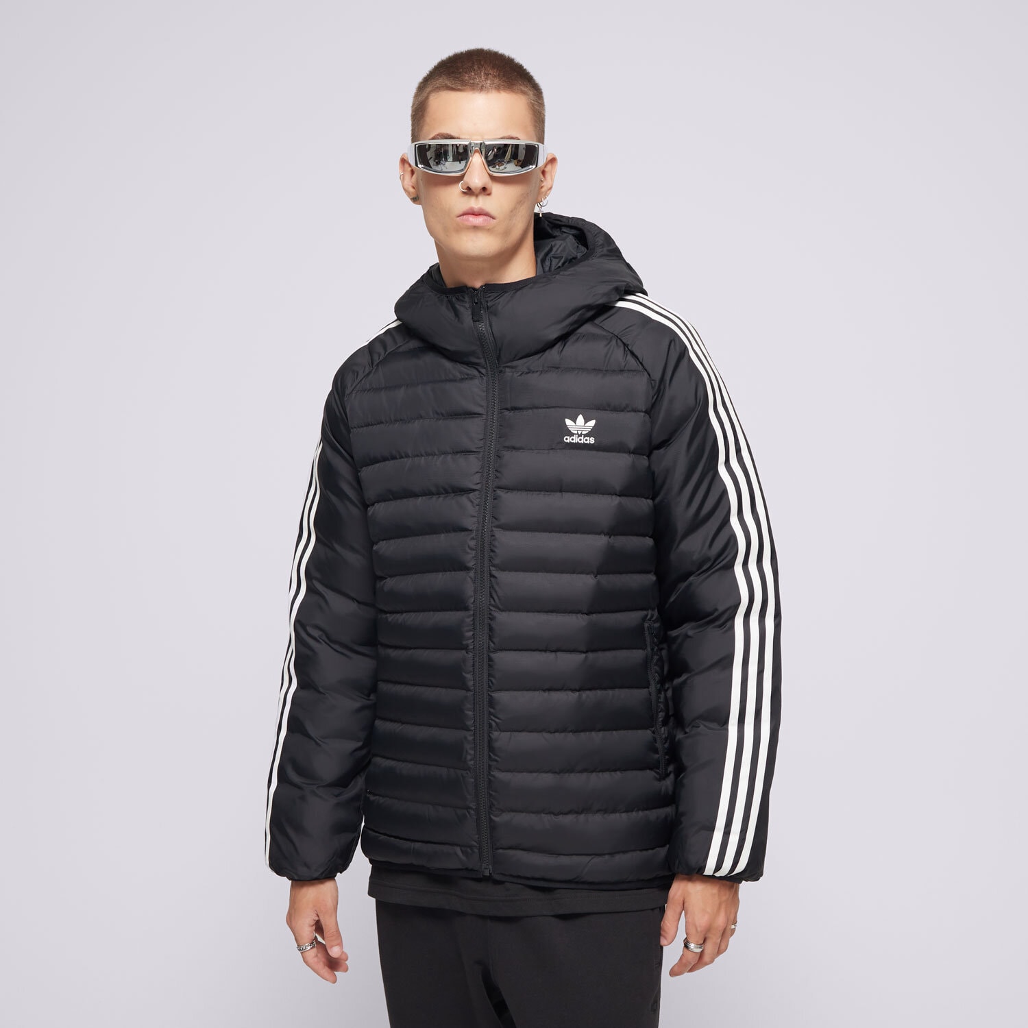 Herren Winterjacke ADIDAS JACKE JACKET ORIGINALS BLK